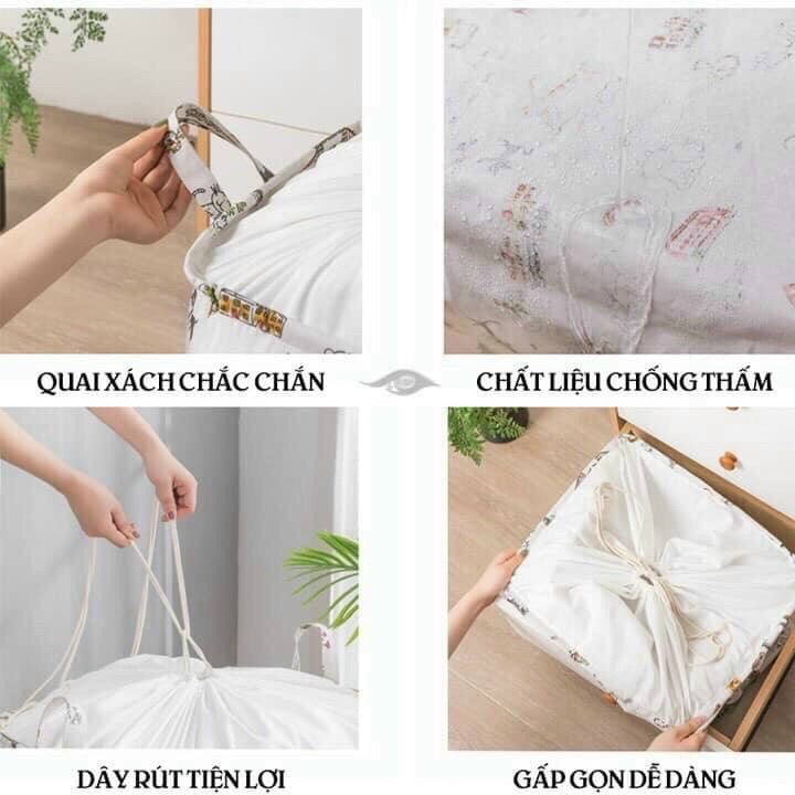TÚI ĐỰNG CHĂN MÀN QUẦN ÁO 100L 