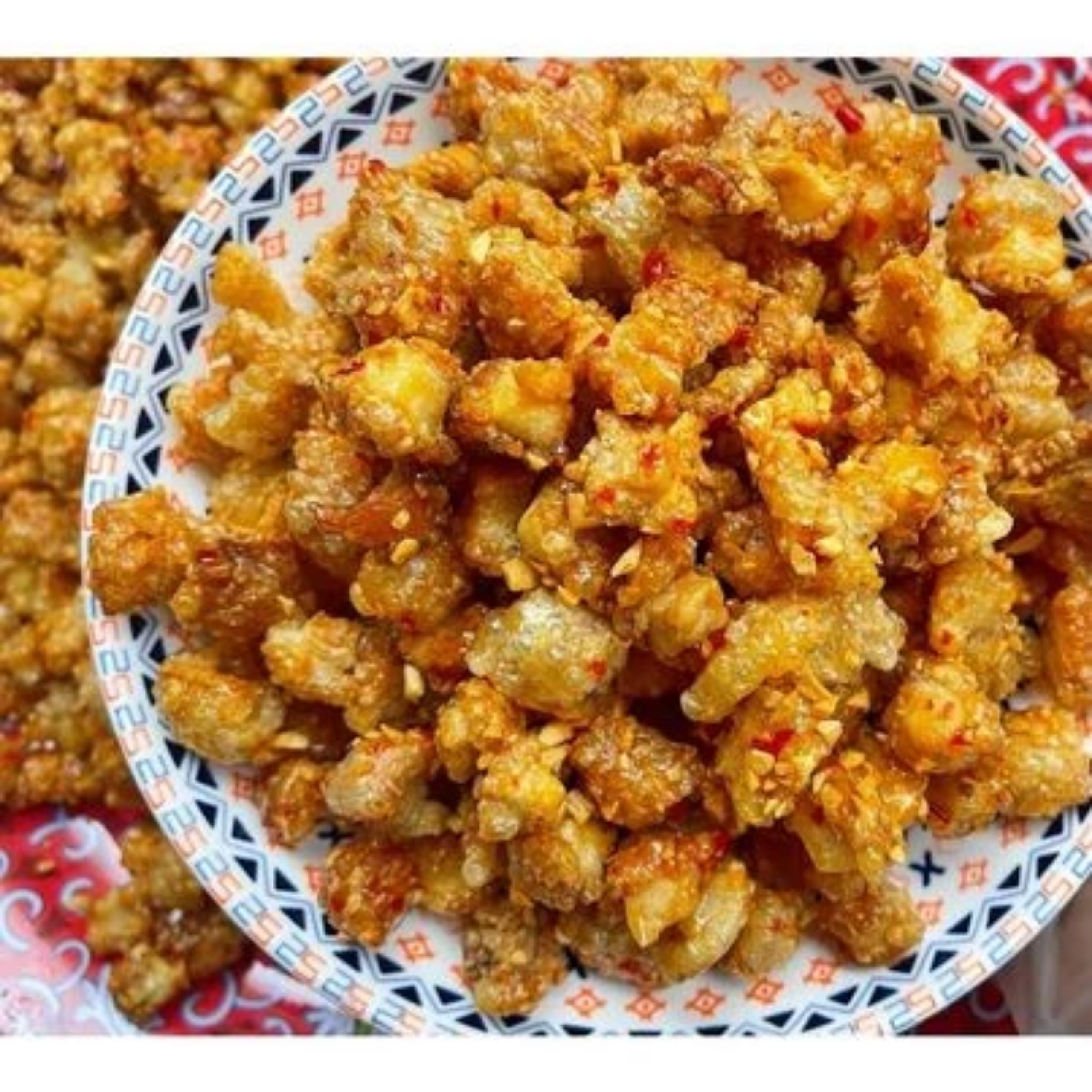 TÓP MỠ LIỀN DA SỐT MẮM TỎI