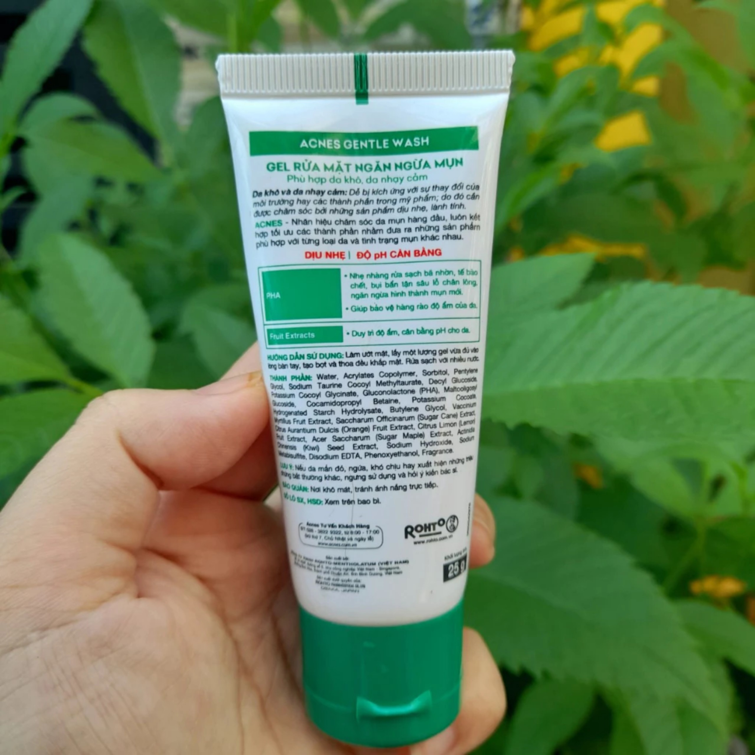 Sữa Rửa Mặt Acnes Ngăn Ngừa Mụn & Kháng Khuẩn (25g)