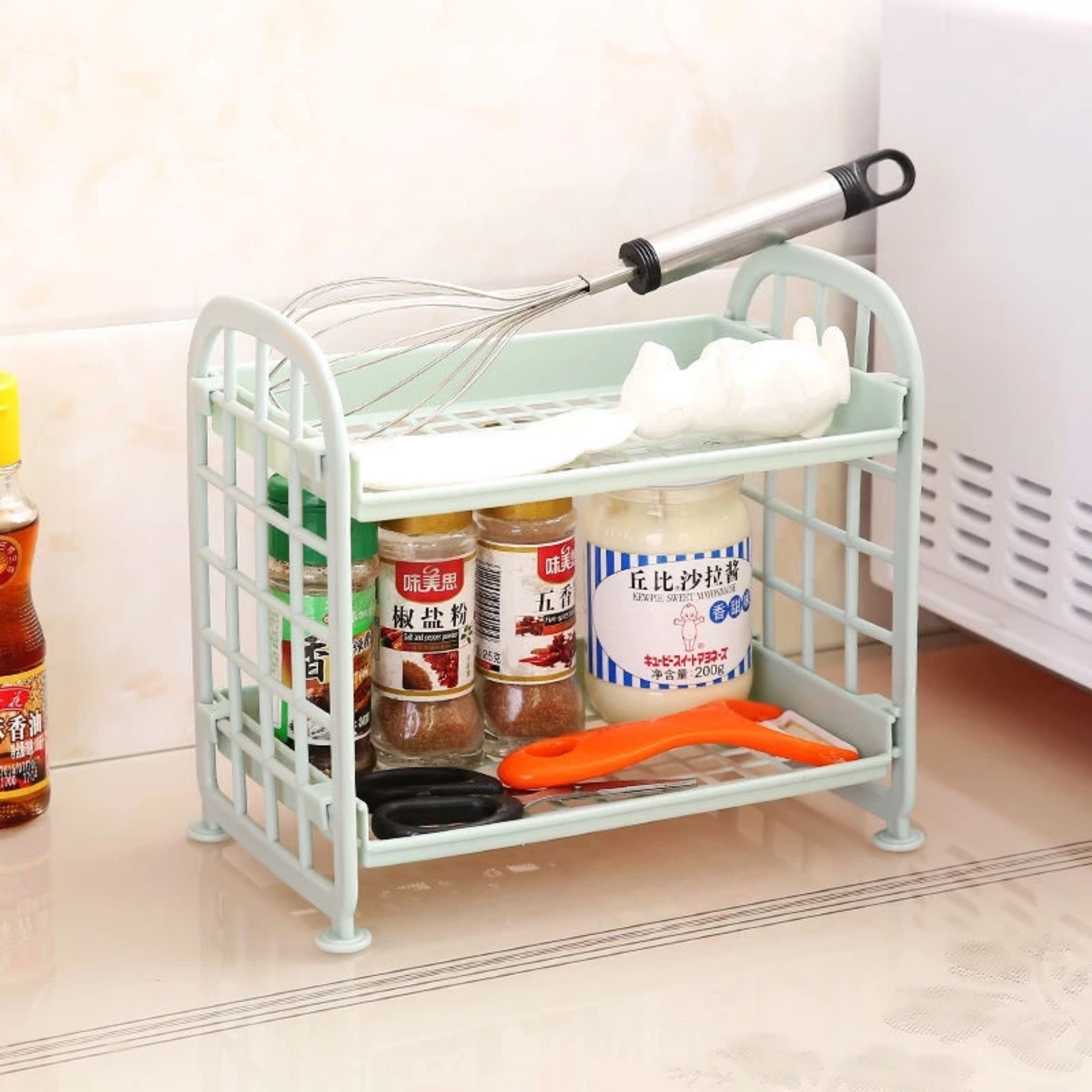 KỆ NHỰA MINI 2 TẦNG