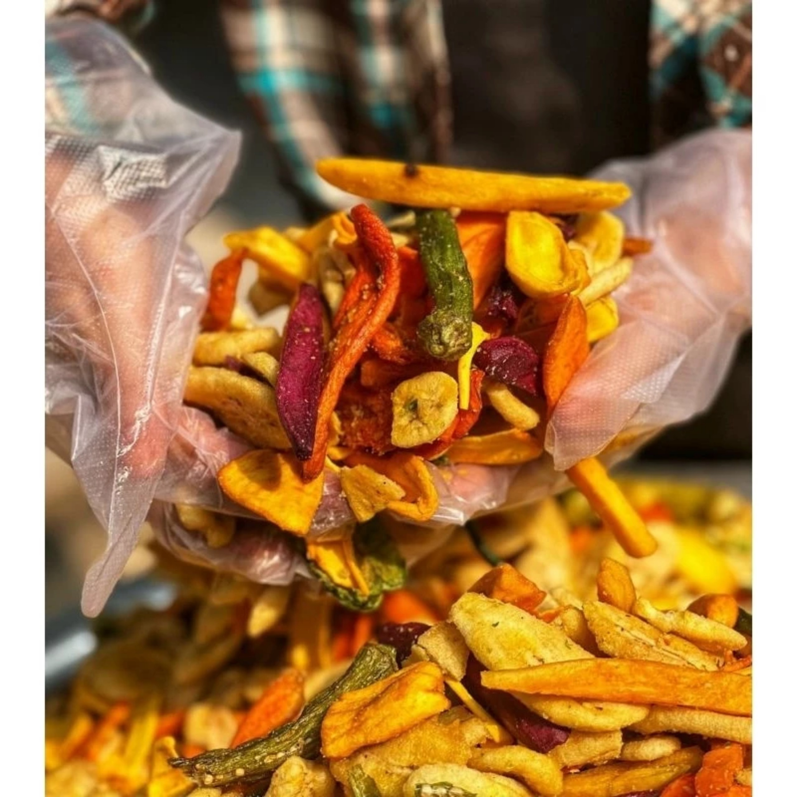 RAU QUẢ TRÁI CÂY SẤY GIÒN