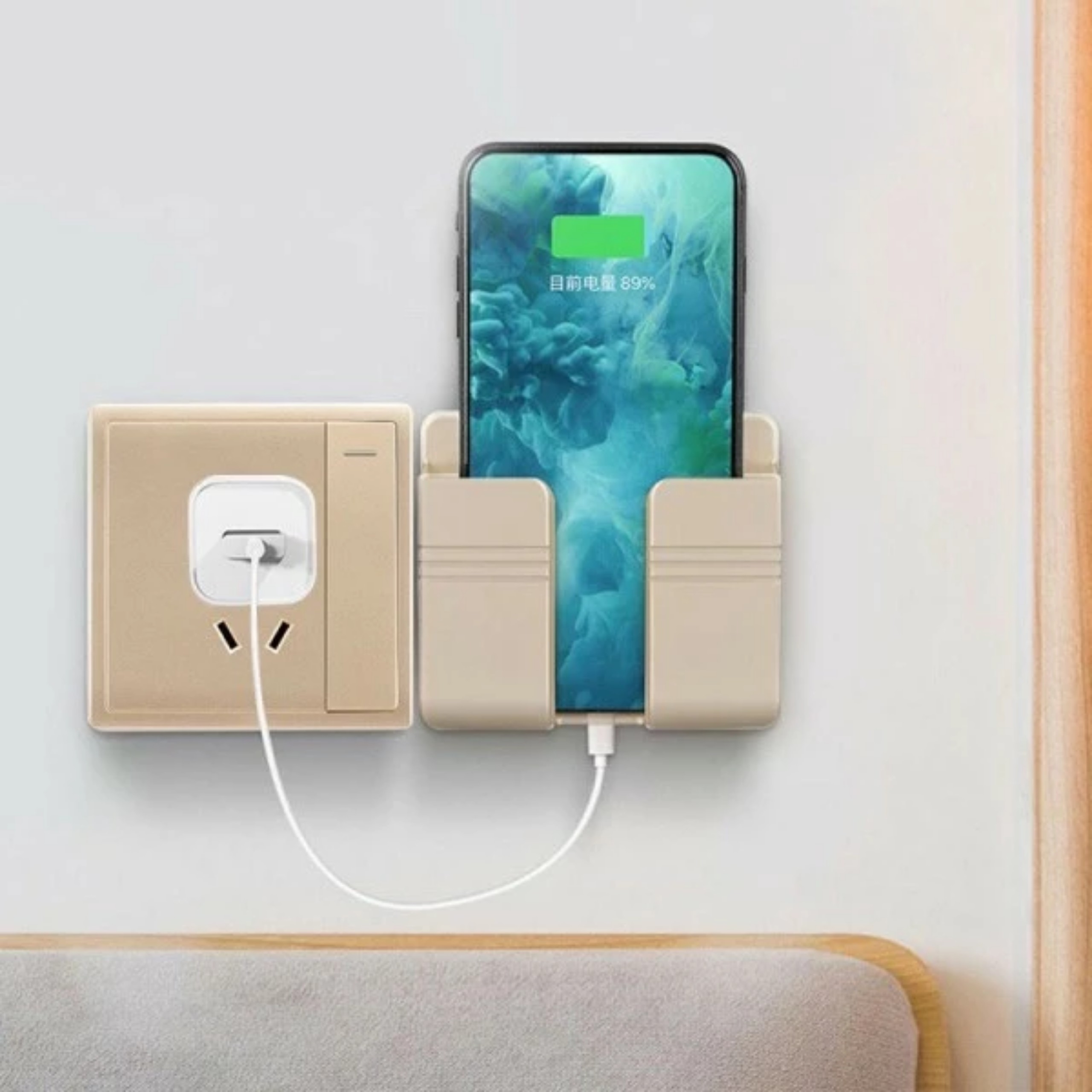 SET 5 KHAY GẮN TƯỜNG ĐỂ ĐIỆN THOẠI,REMOTE, ....