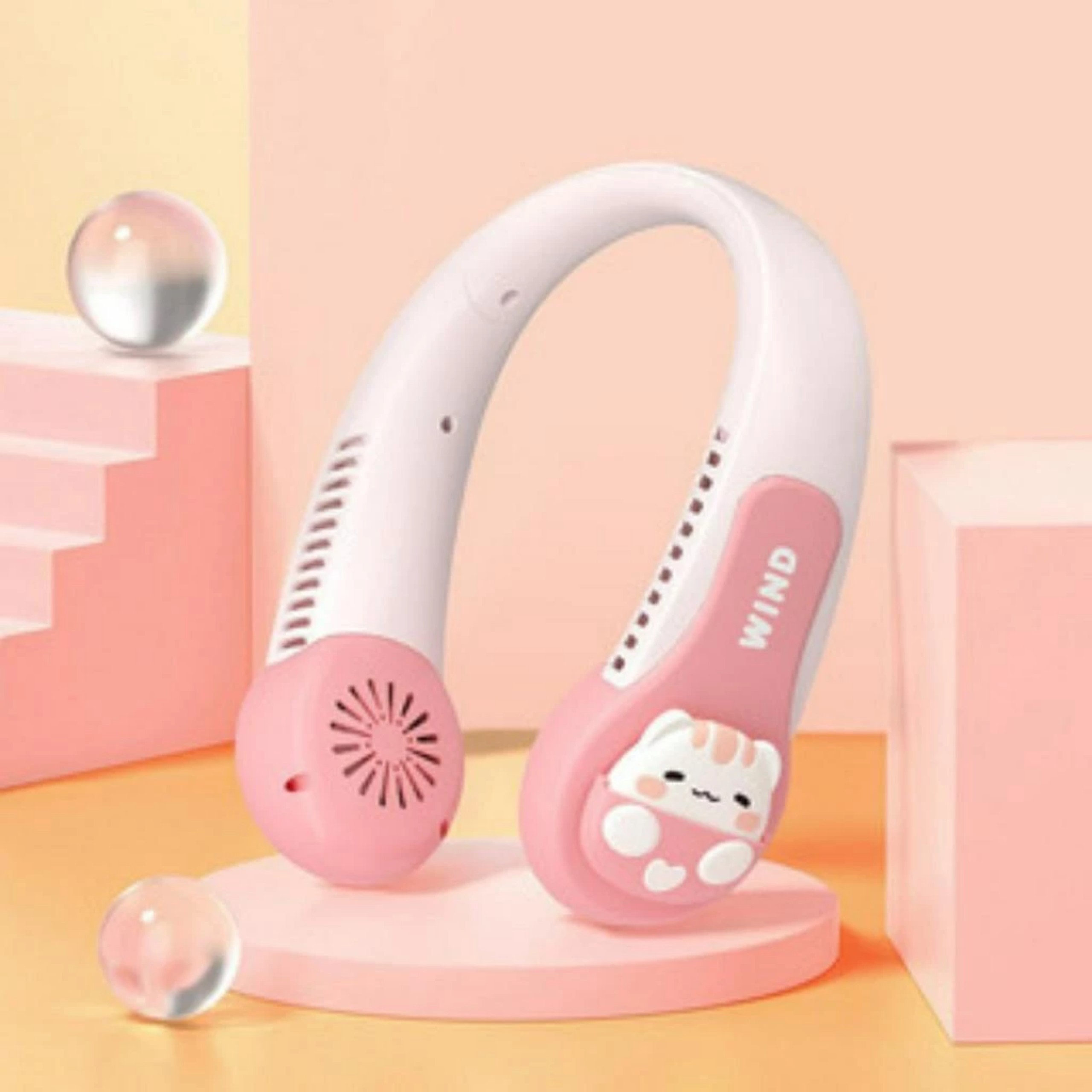 QUẠT MINI ĐEO CỔ KHÔNG CÁNH