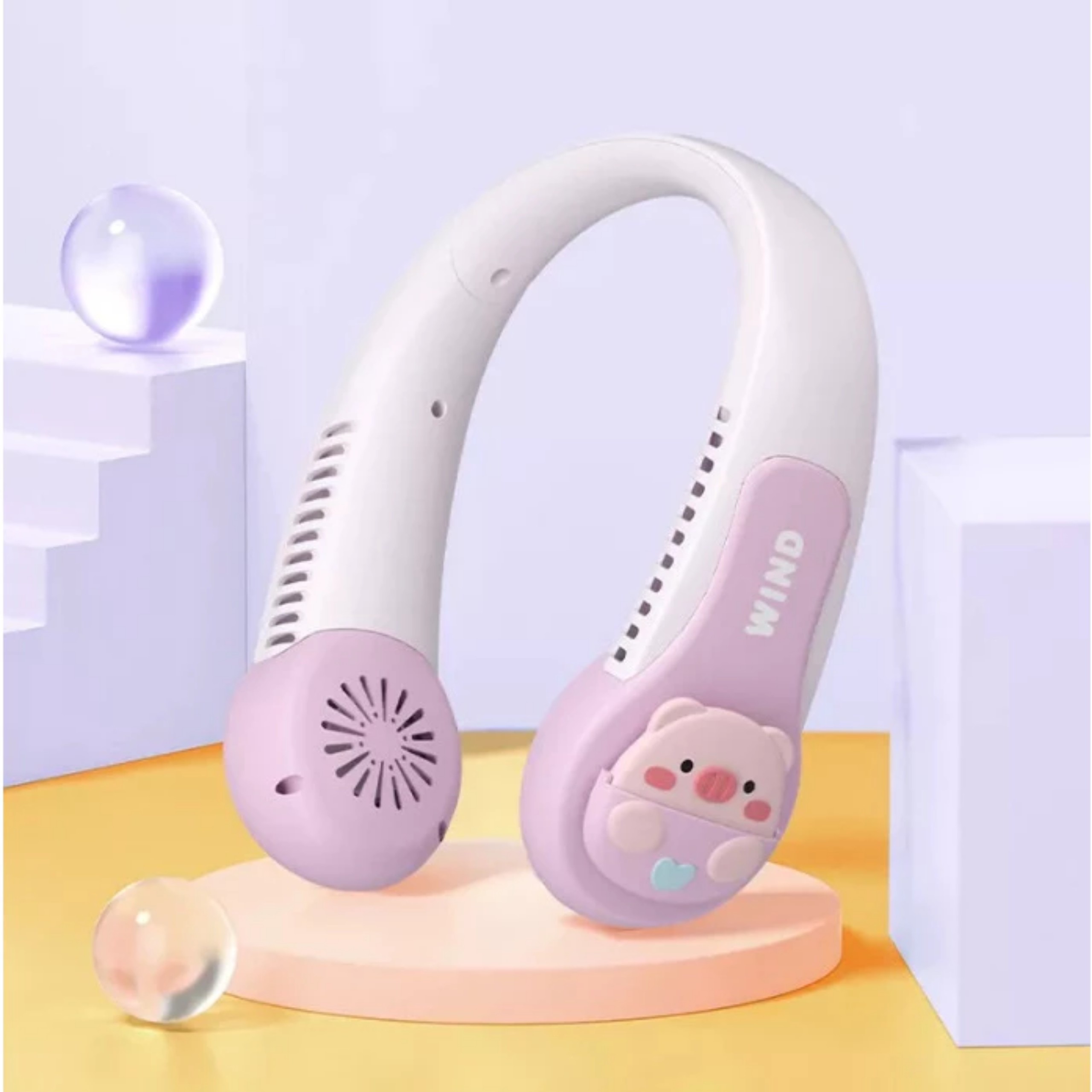 QUẠT MINI ĐEO CỔ KHÔNG CÁNH