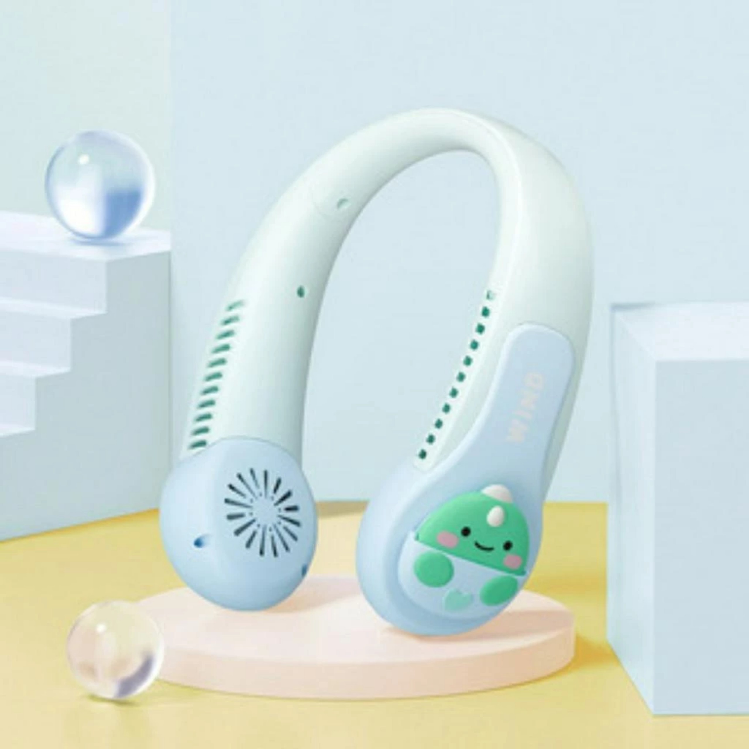 QUẠT MINI ĐEO CỔ KHÔNG CÁNH