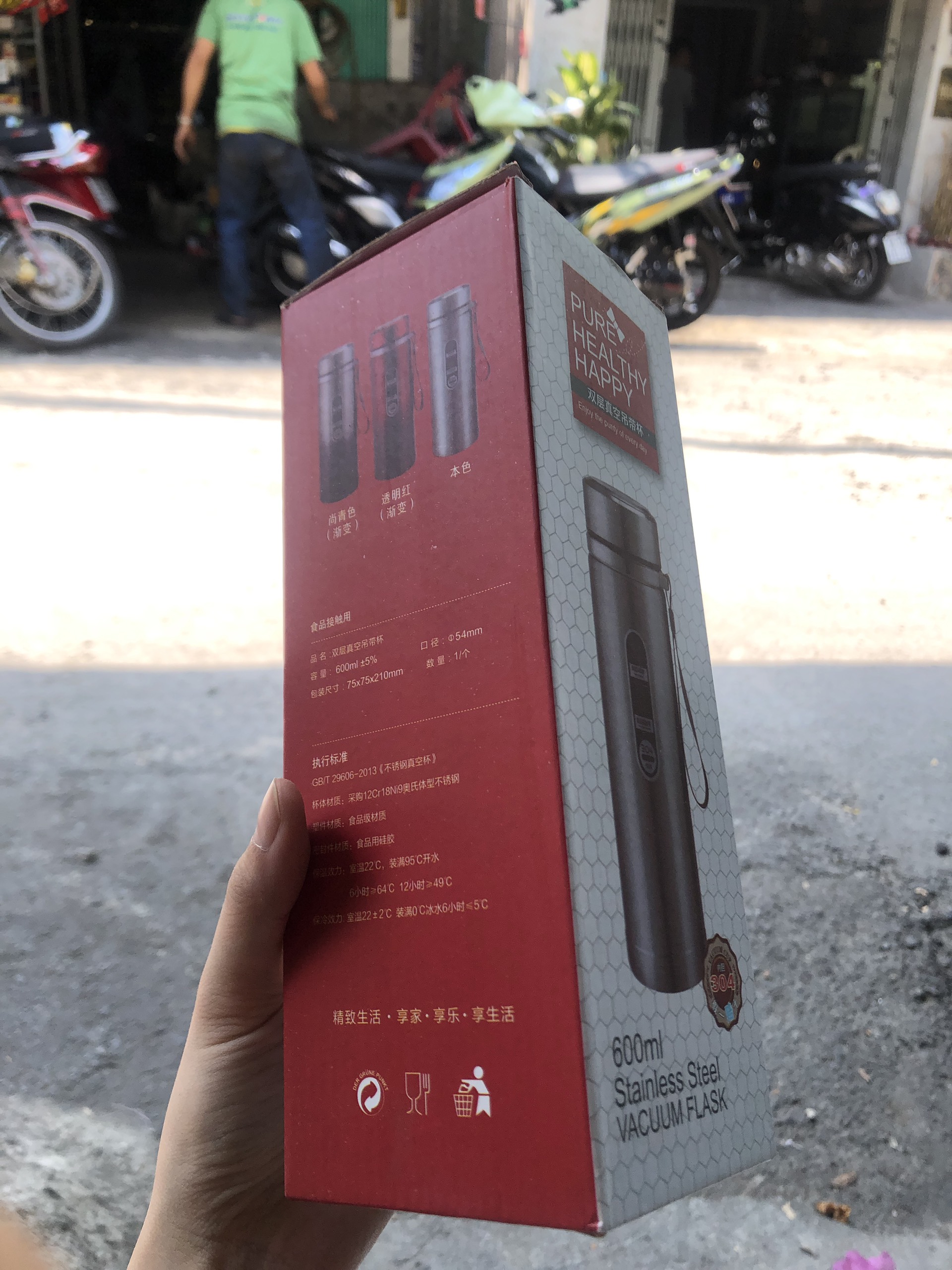 BÌNH GIỮ NHIỆT 600ML