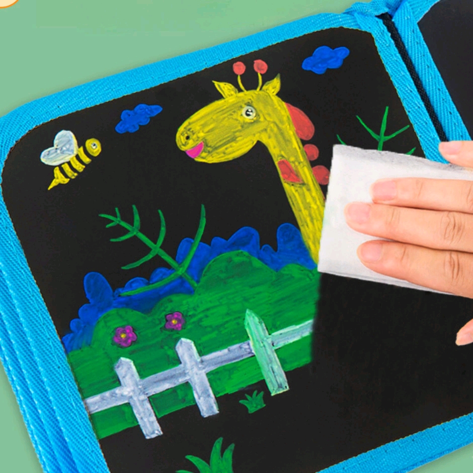 SÁCH VẼ TÔ MÀU XÓA TRANG