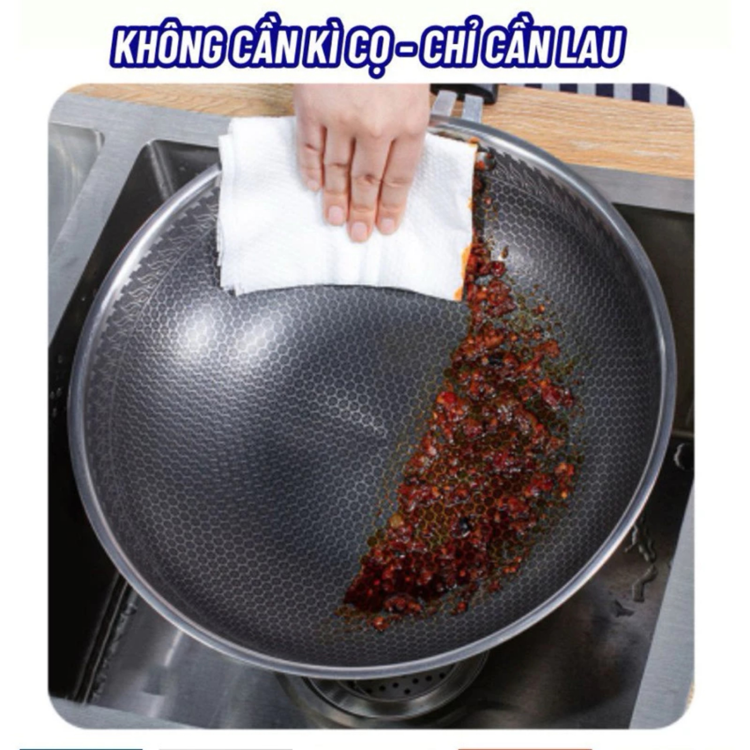 HỘP 80 GIẤY LAU BẾP KITCHEN WIPES