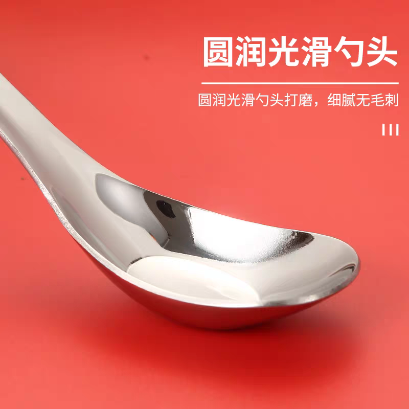 SET 6 THÌA INOX BẠC