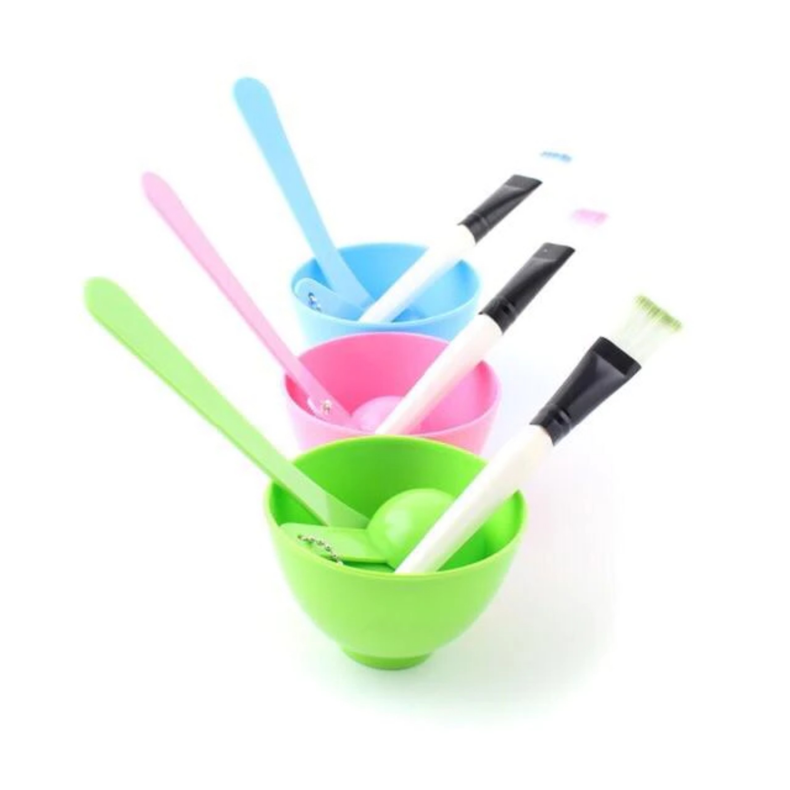 BÁT TRỘN VÀ QUE NHỰA ĐẮP MẶT NẠ