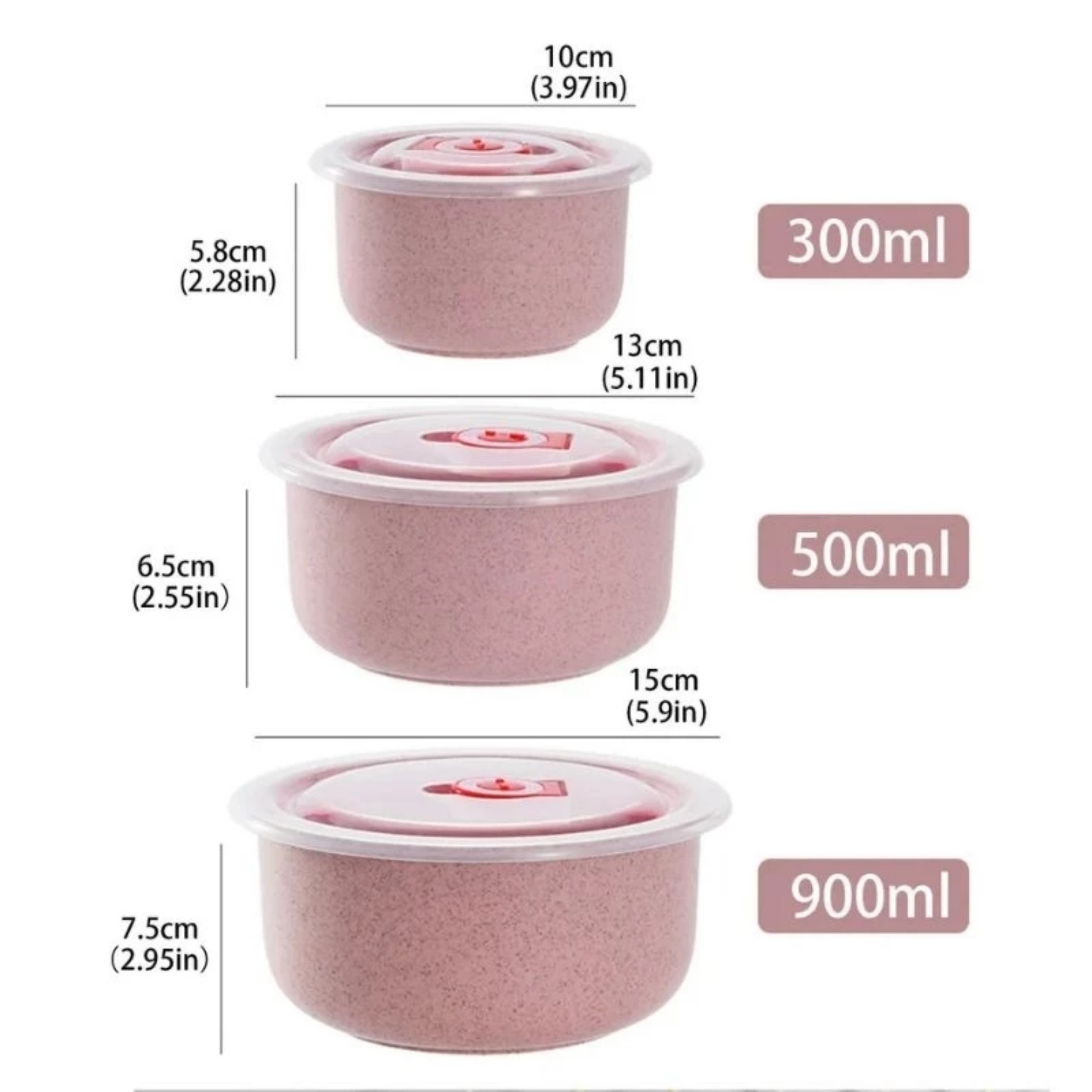 BỘ 3 HỘP CƠM LÚA MẠCH