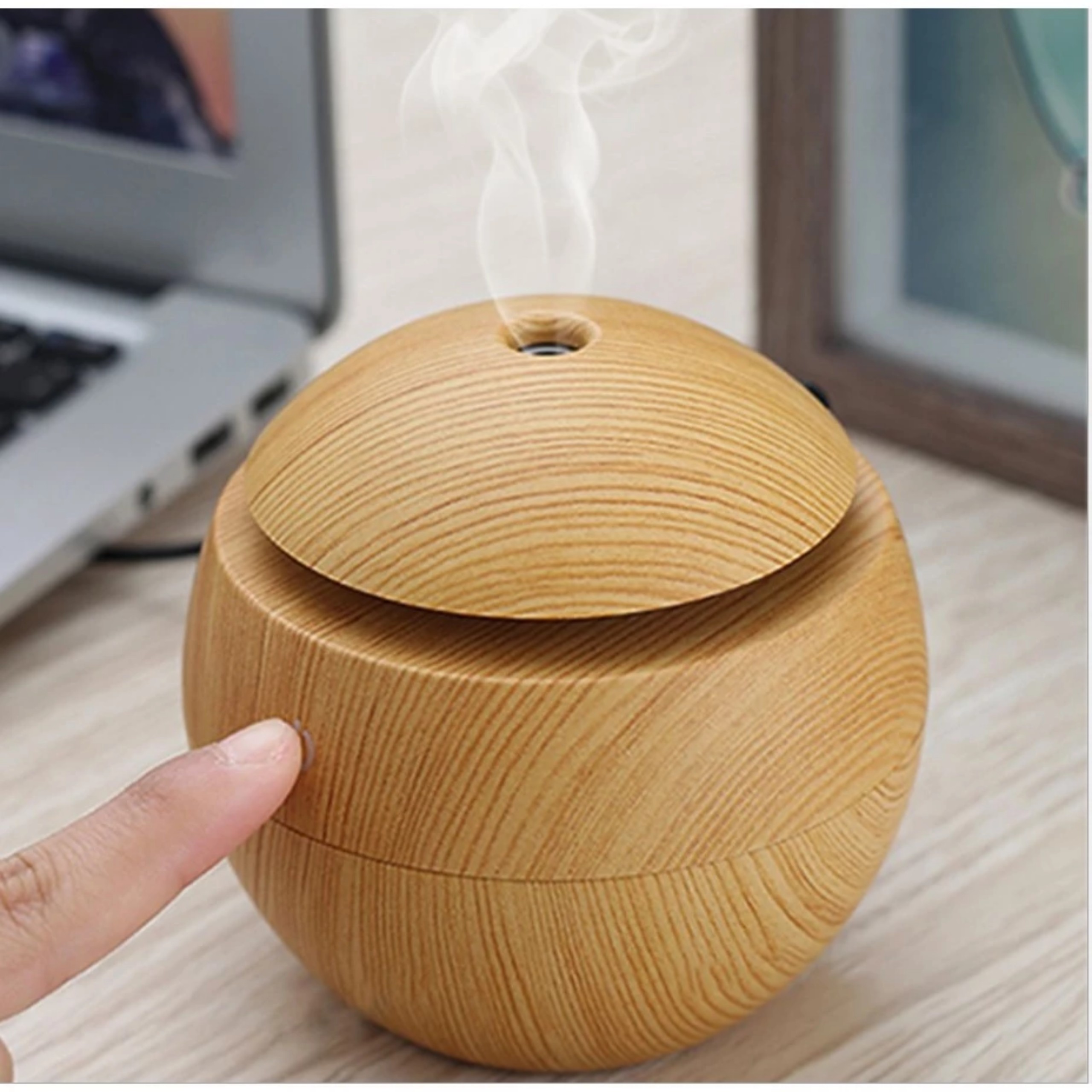 MÁY PHUN SƯƠNG HÌNH TRÒN VÂN GỖ