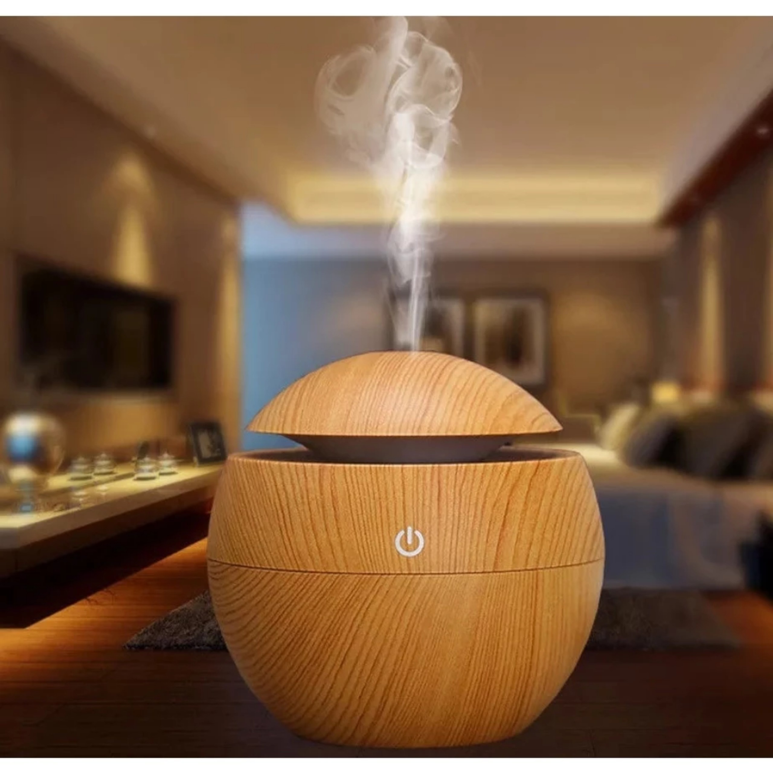 MÁY PHUN SƯƠNG HÌNH TRÒN VÂN GỖ