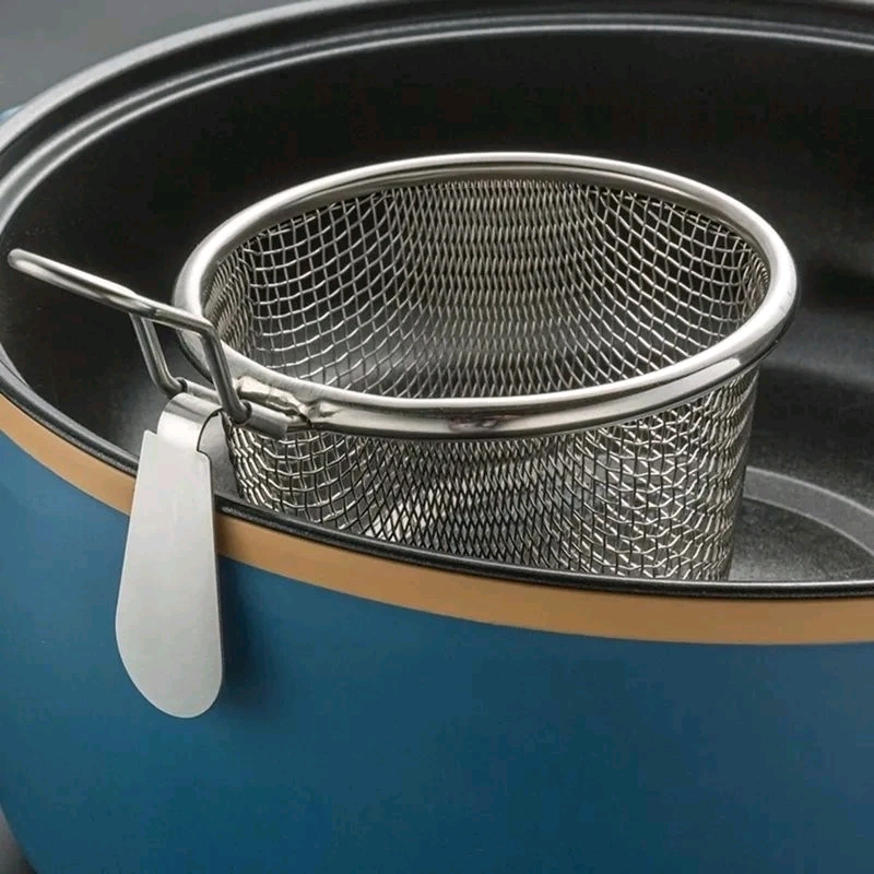 GIỎ LƯỚI NHÚNG LẨU, MÌ VỚT ĐỒ CHIÊN VỚT RÁO DẦU MỠ