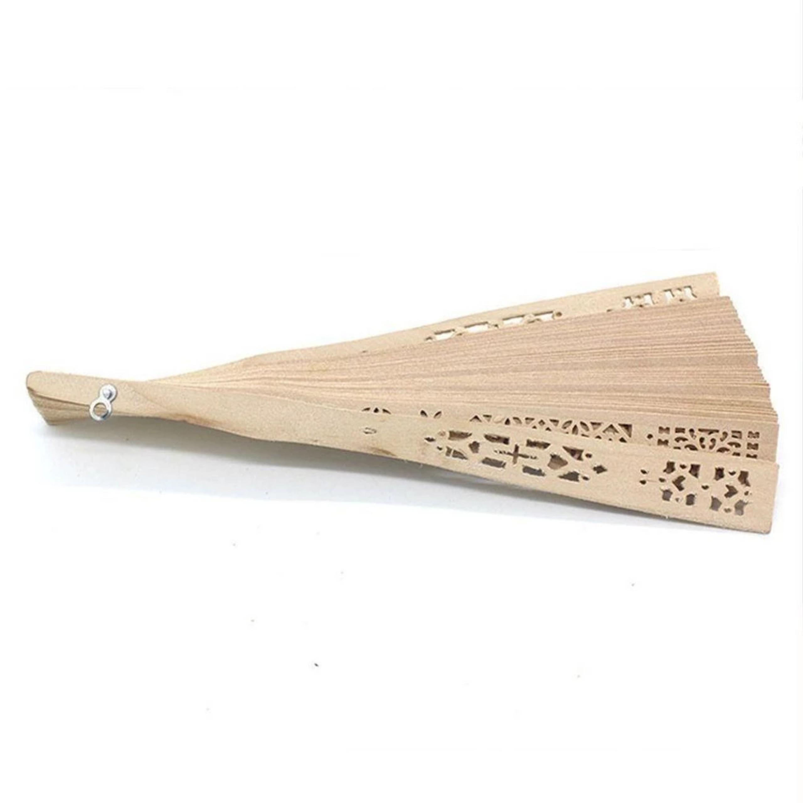 QUẠT TAY GỖ XẾP THỦ CÔNG