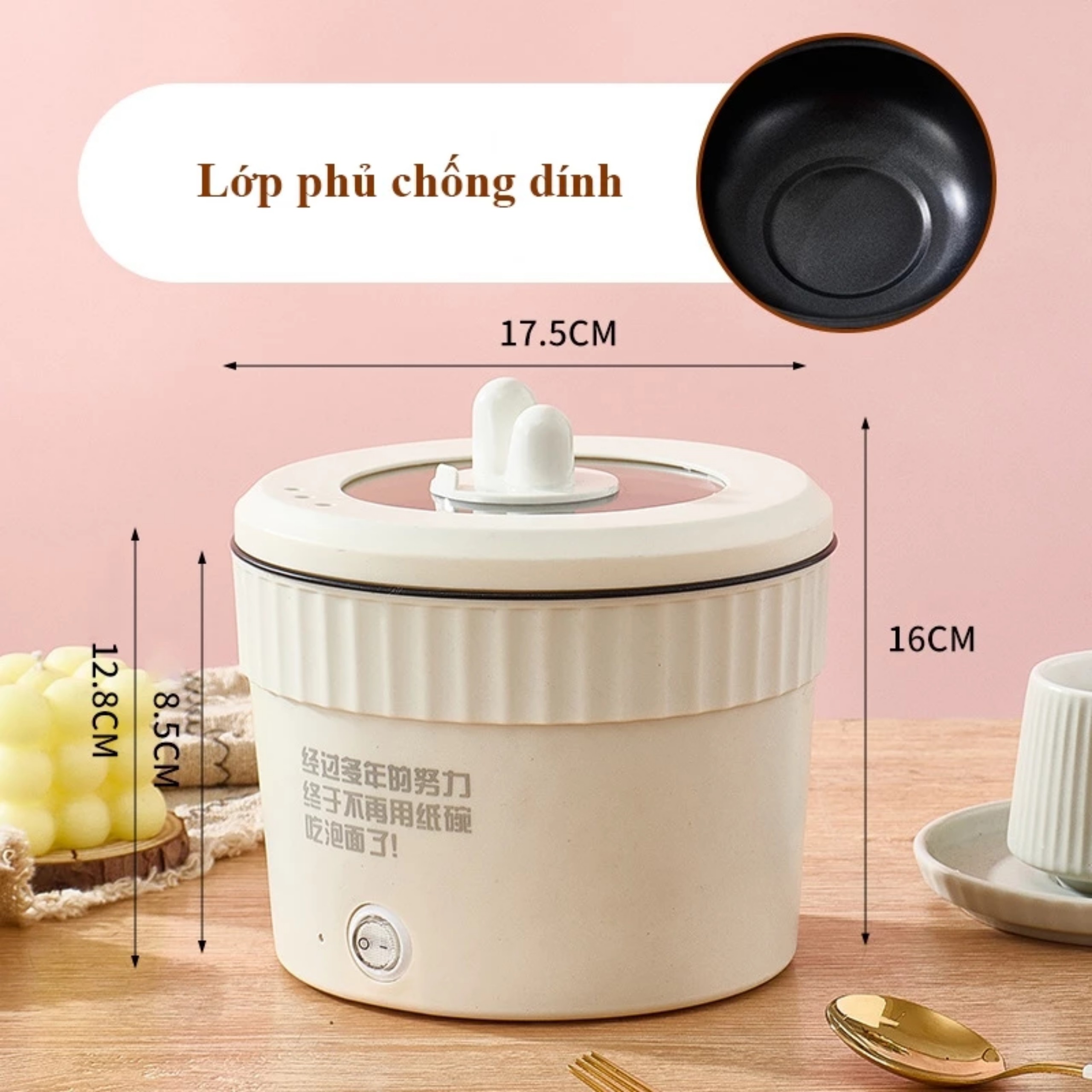 NỒI LẨU MÌ CÔ ĐƠN MINI