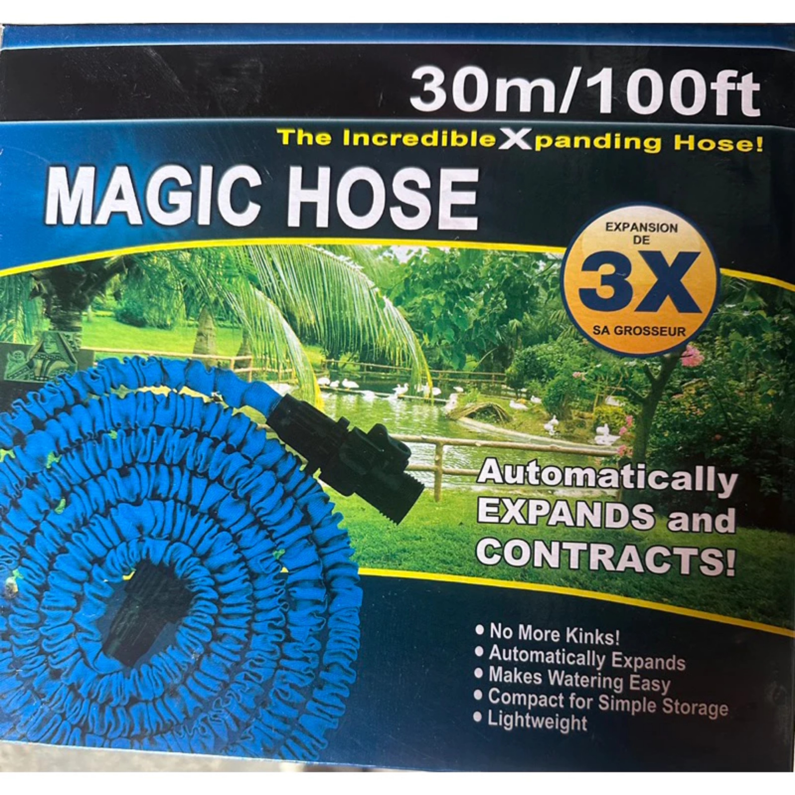 ÒI NƯỚC GIÃN NỠ RỬA XE, TƯỚI CÂY 30M