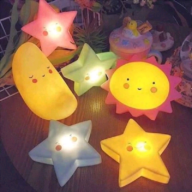 ĐÈN NGỦ SILICON DÙNG PIN CHO BÉ YÊU