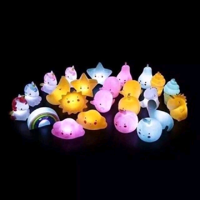 ĐÈN NGỦ SILICON DÙNG PIN CHO BÉ YÊU