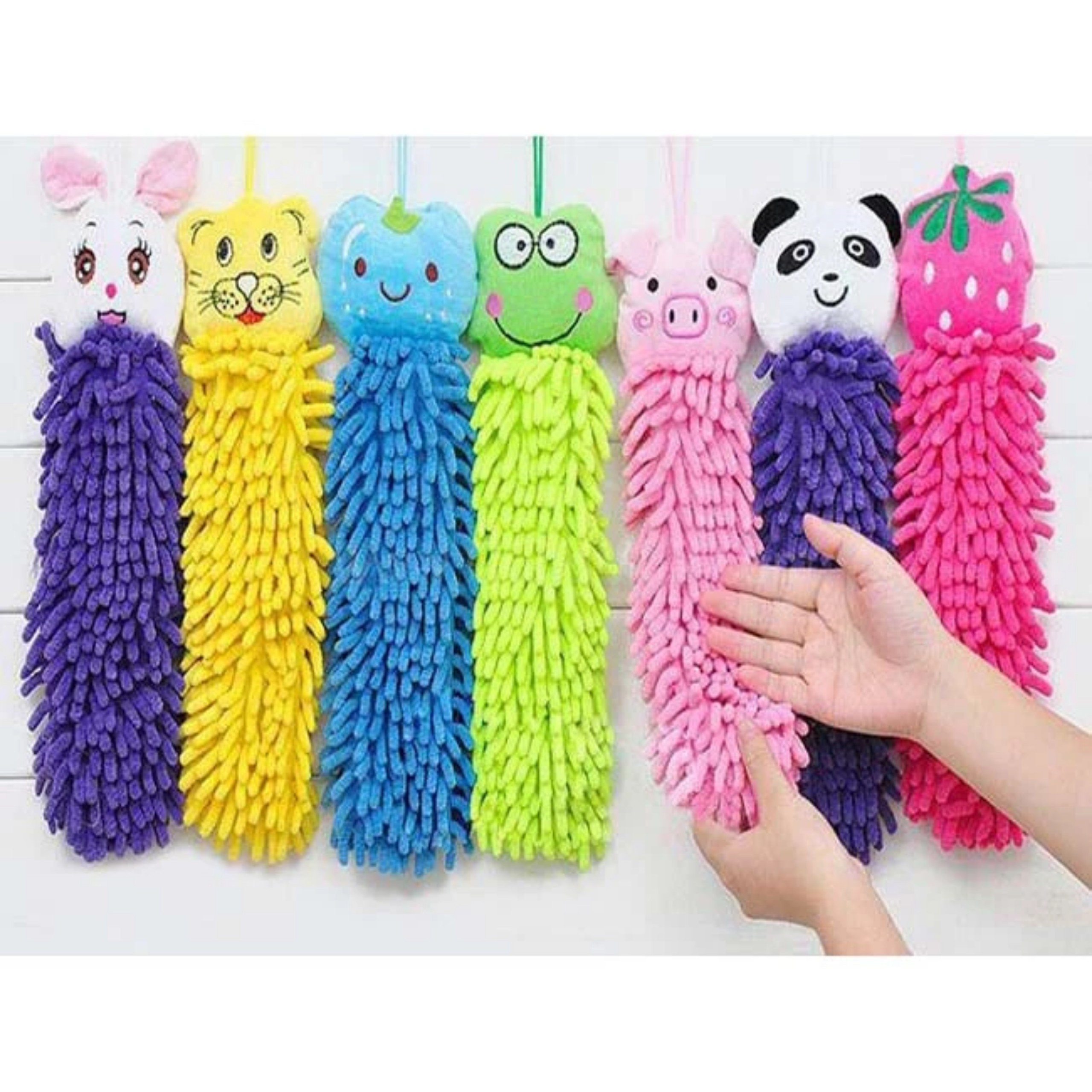 COMBO 2 KHĂN LAU TAY SAN HÔ HÌNH THÚ