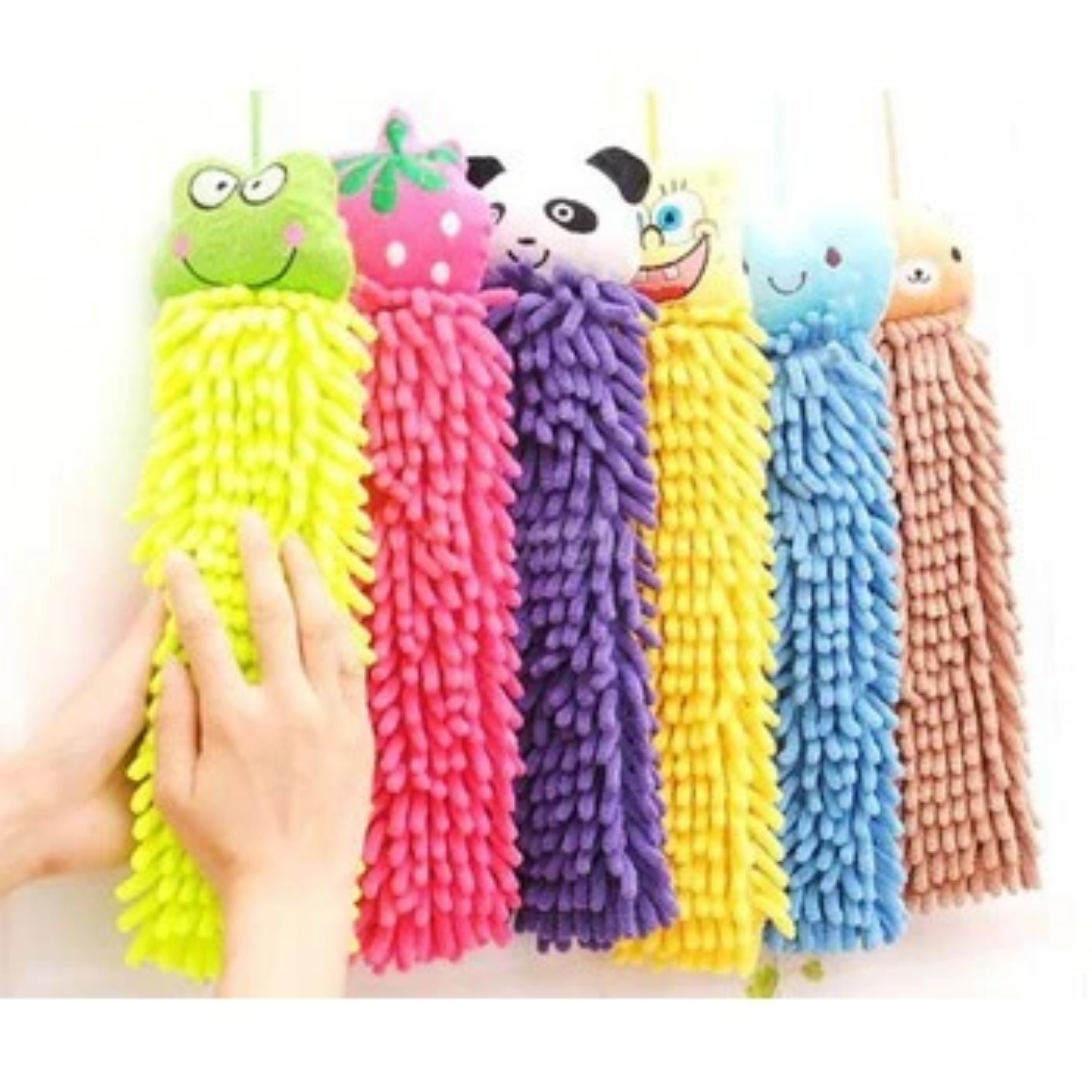 COMBO 2 KHĂN LAU TAY SAN HÔ HÌNH THÚ