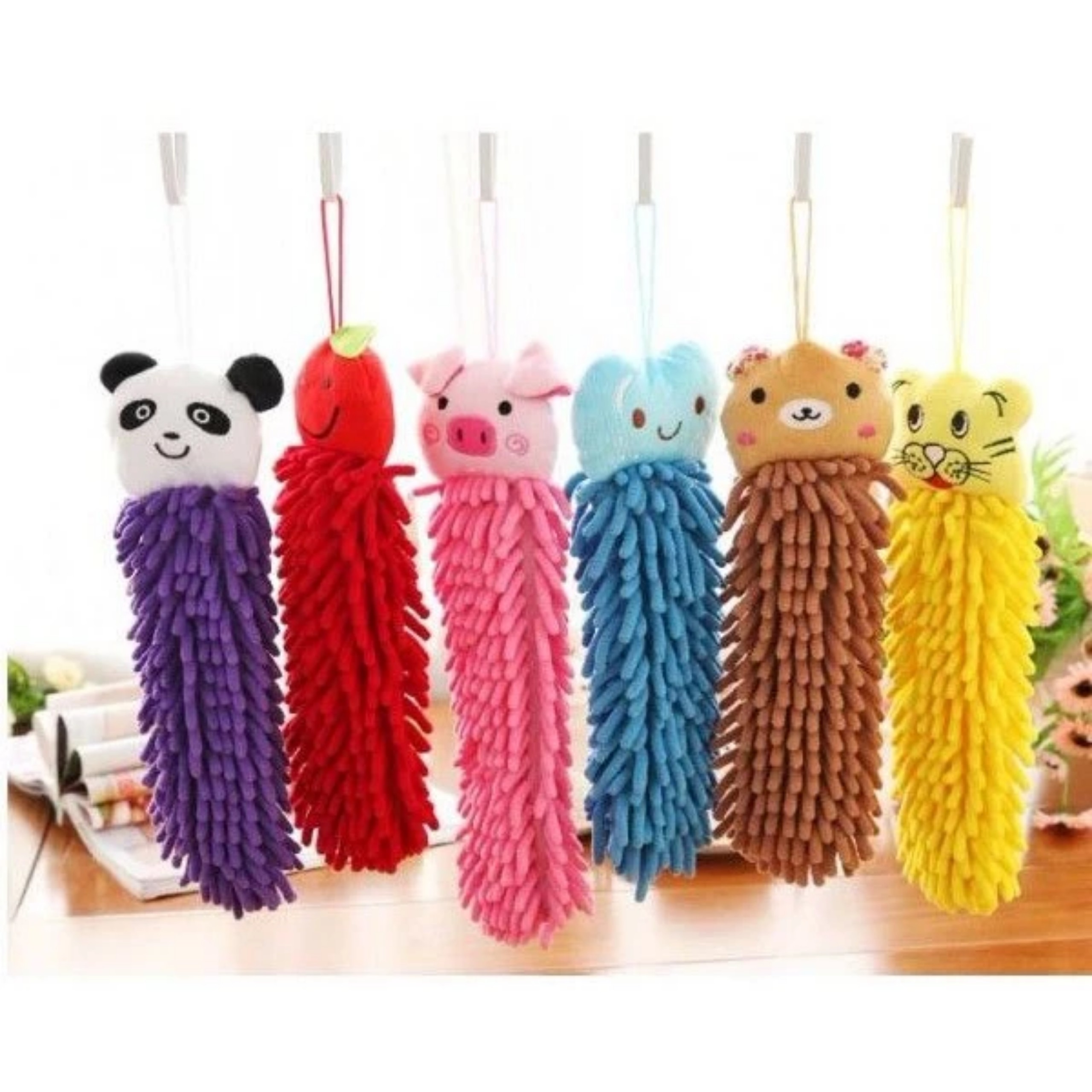 COMBO 2 KHĂN LAU TAY SAN HÔ HÌNH THÚ