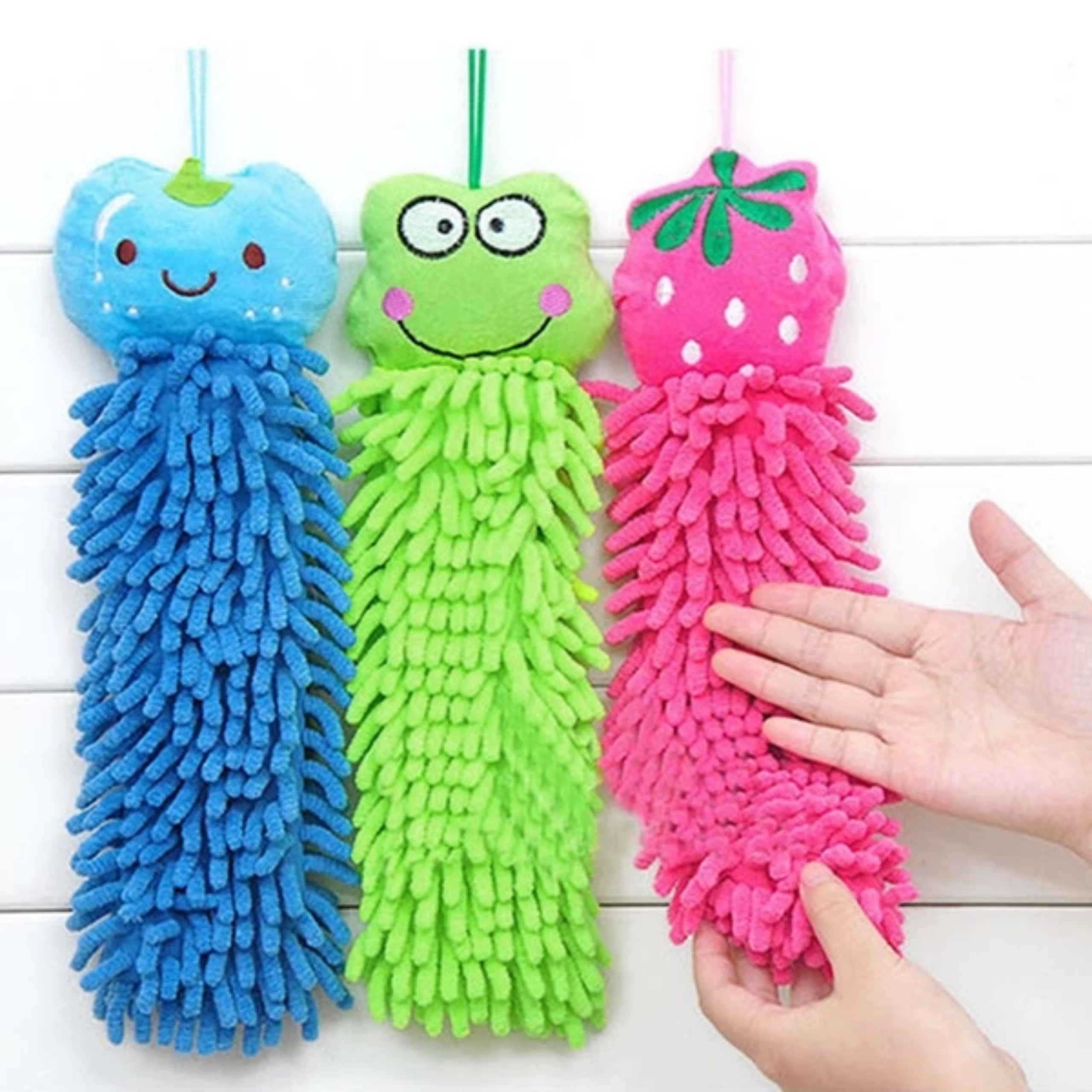 COMBO 2 KHĂN LAU TAY SAN HÔ HÌNH THÚ