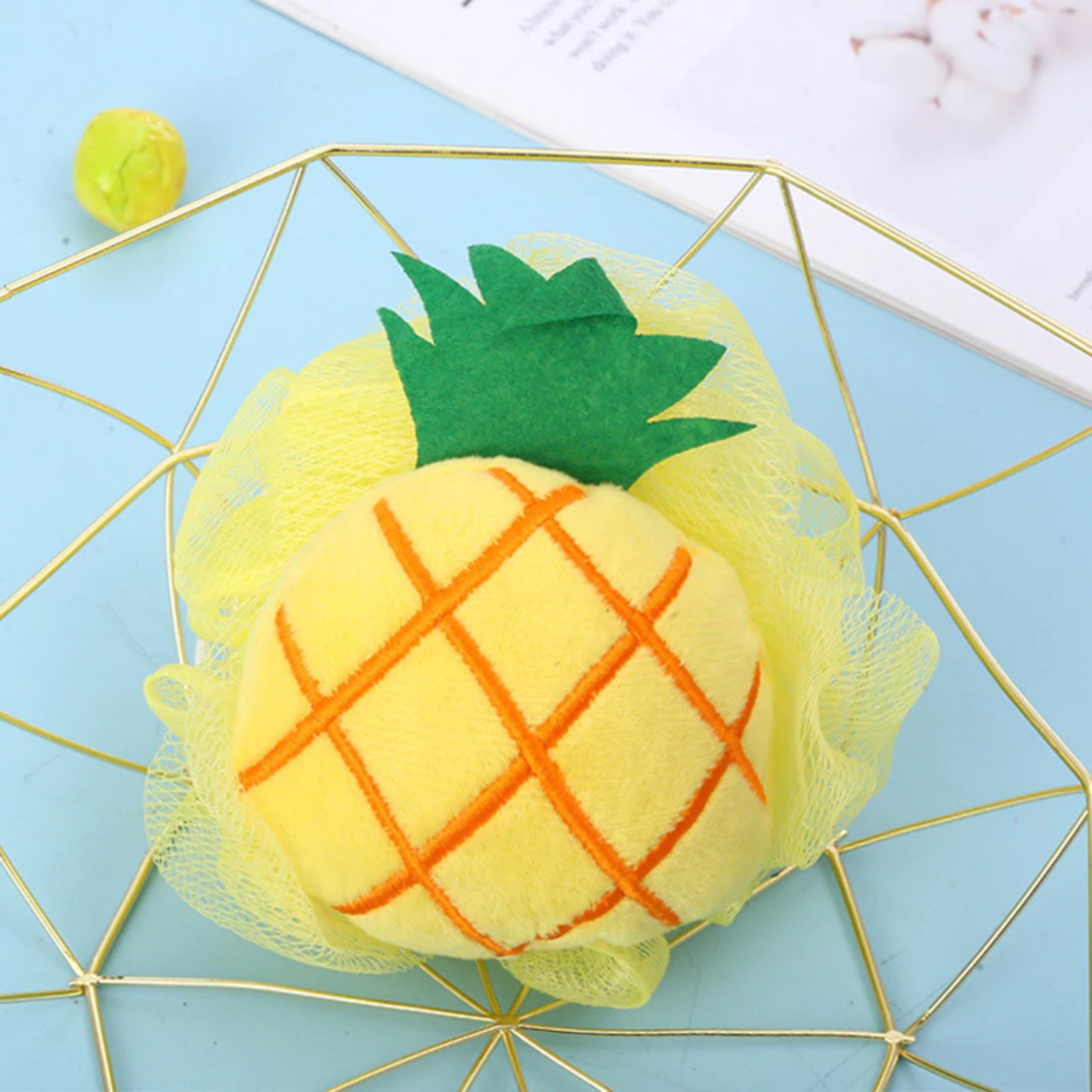 SET 3 BÔNG TẮM KỲ GÉT -TẠO BỌT TRÁI CÂY NGỘ NGHĨNH