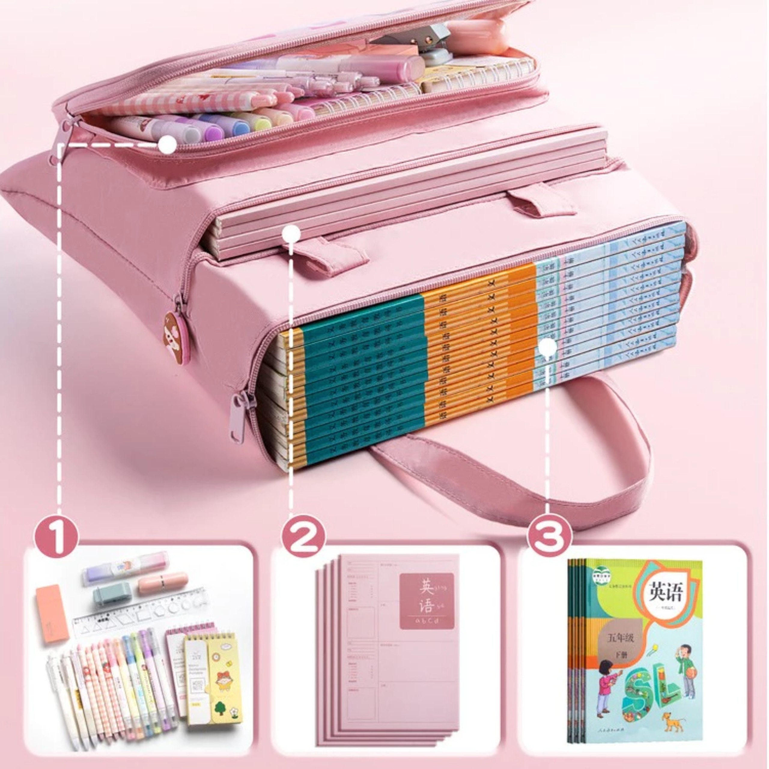 TÚI ĐỰNG TÀI LIỆU, VỞ NHỎ HỌC THÊM