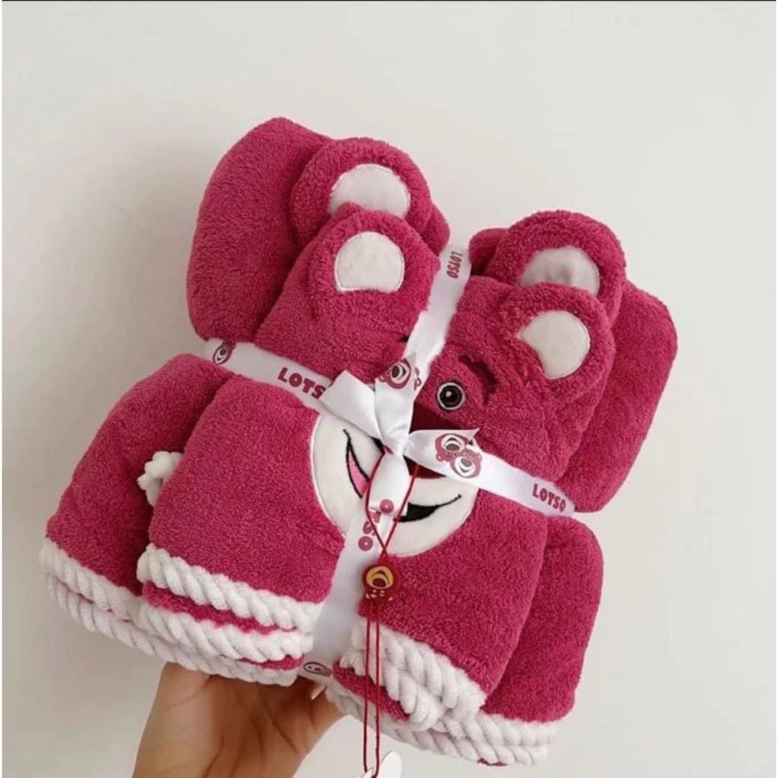 SET 2 KHĂN TẮM HÌNH GẤU