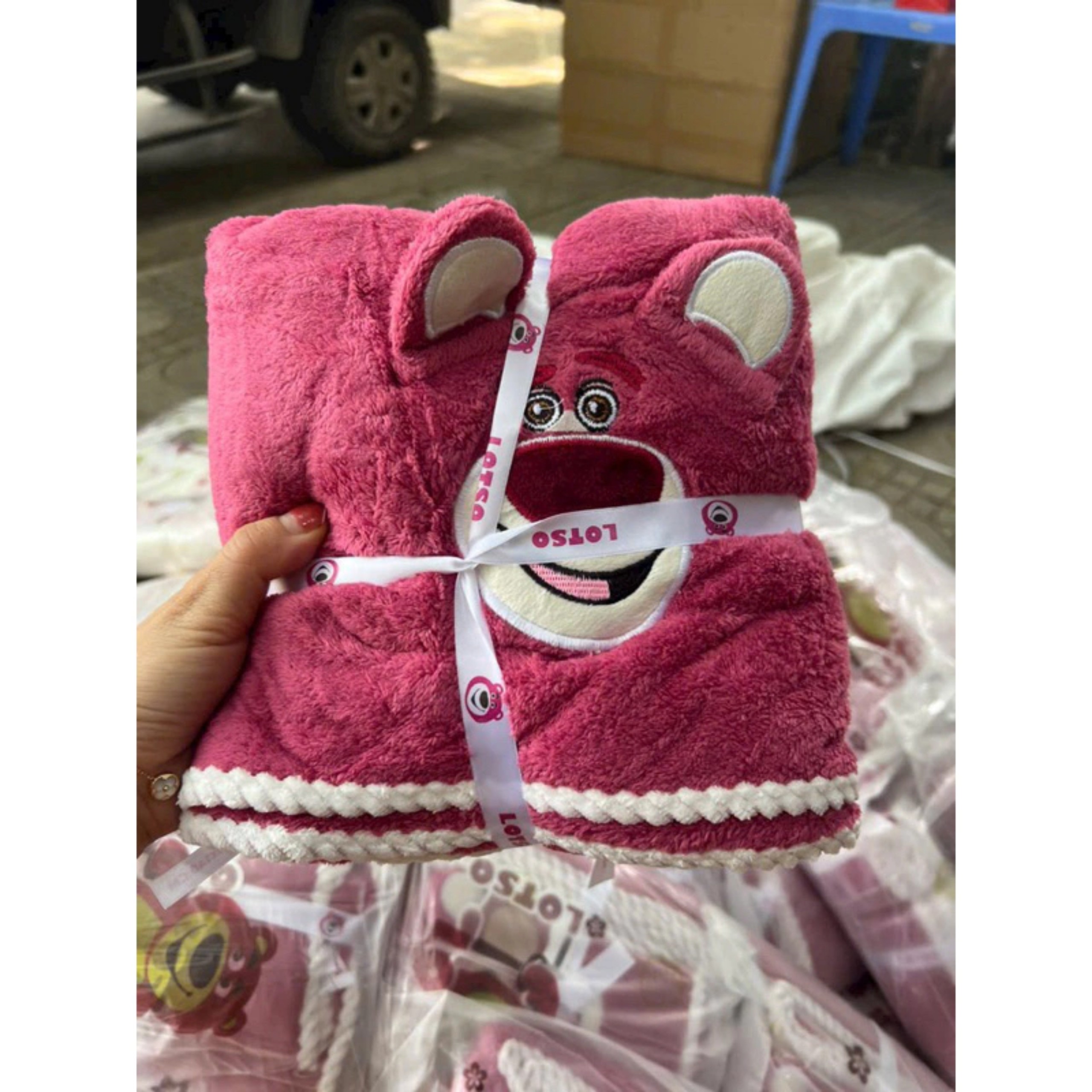 SET 2 KHĂN TẮM HÌNH GẤU