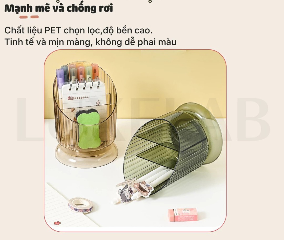 HỘP MỸ PHẨM ĐỰNG CỌ