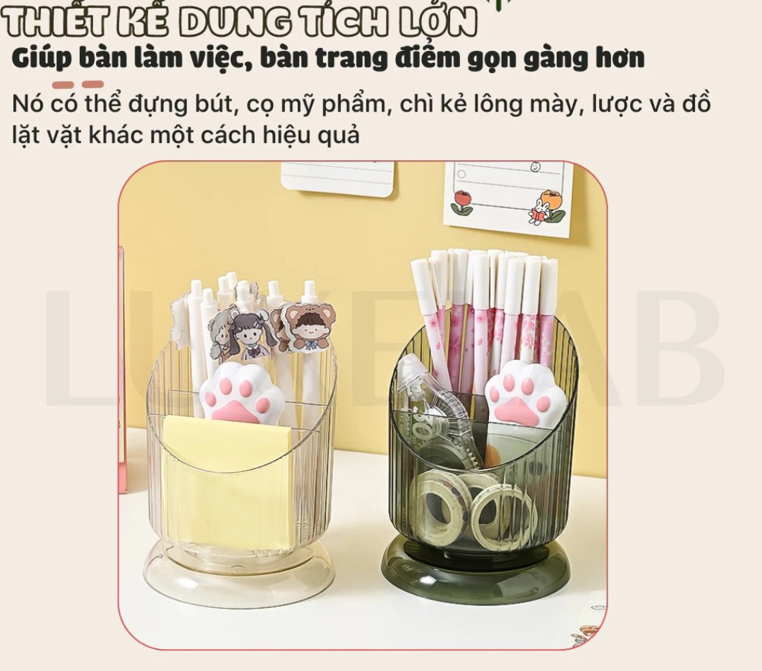 HỘP MỸ PHẨM ĐỰNG CỌ