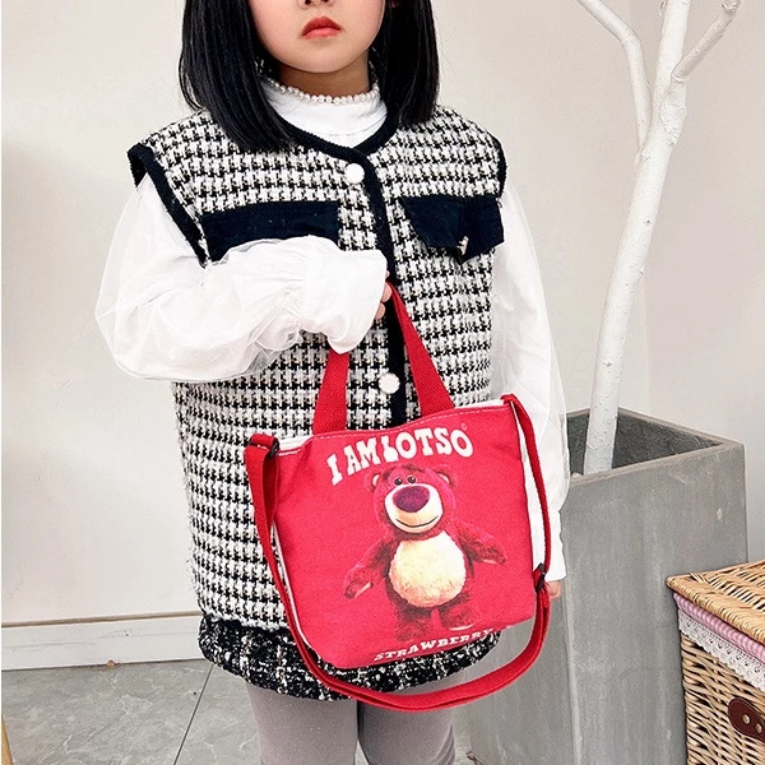 TÚI ĐEO CHÉO GẤU LOTSO