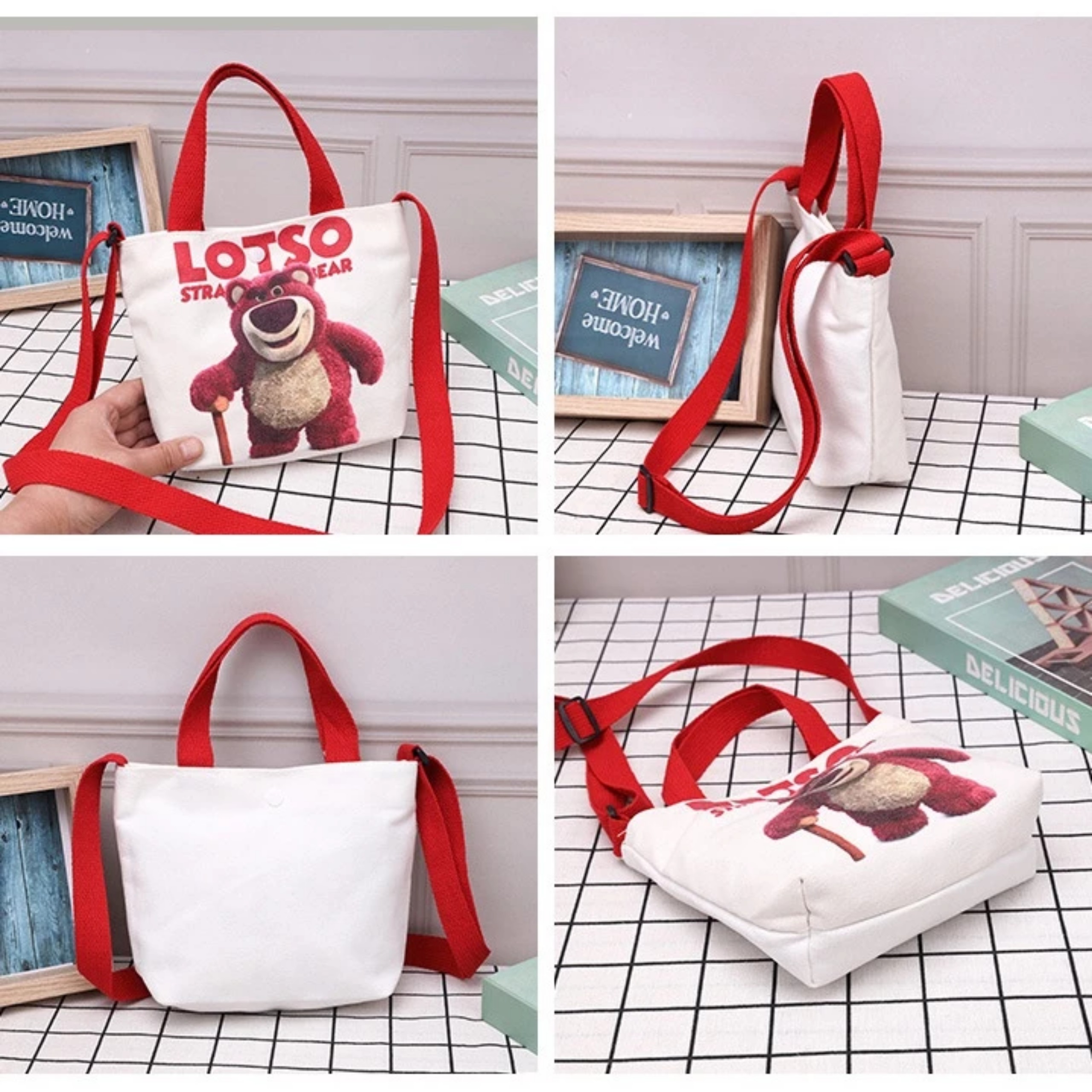 TÚI ĐEO CHÉO GẤU LOTSO