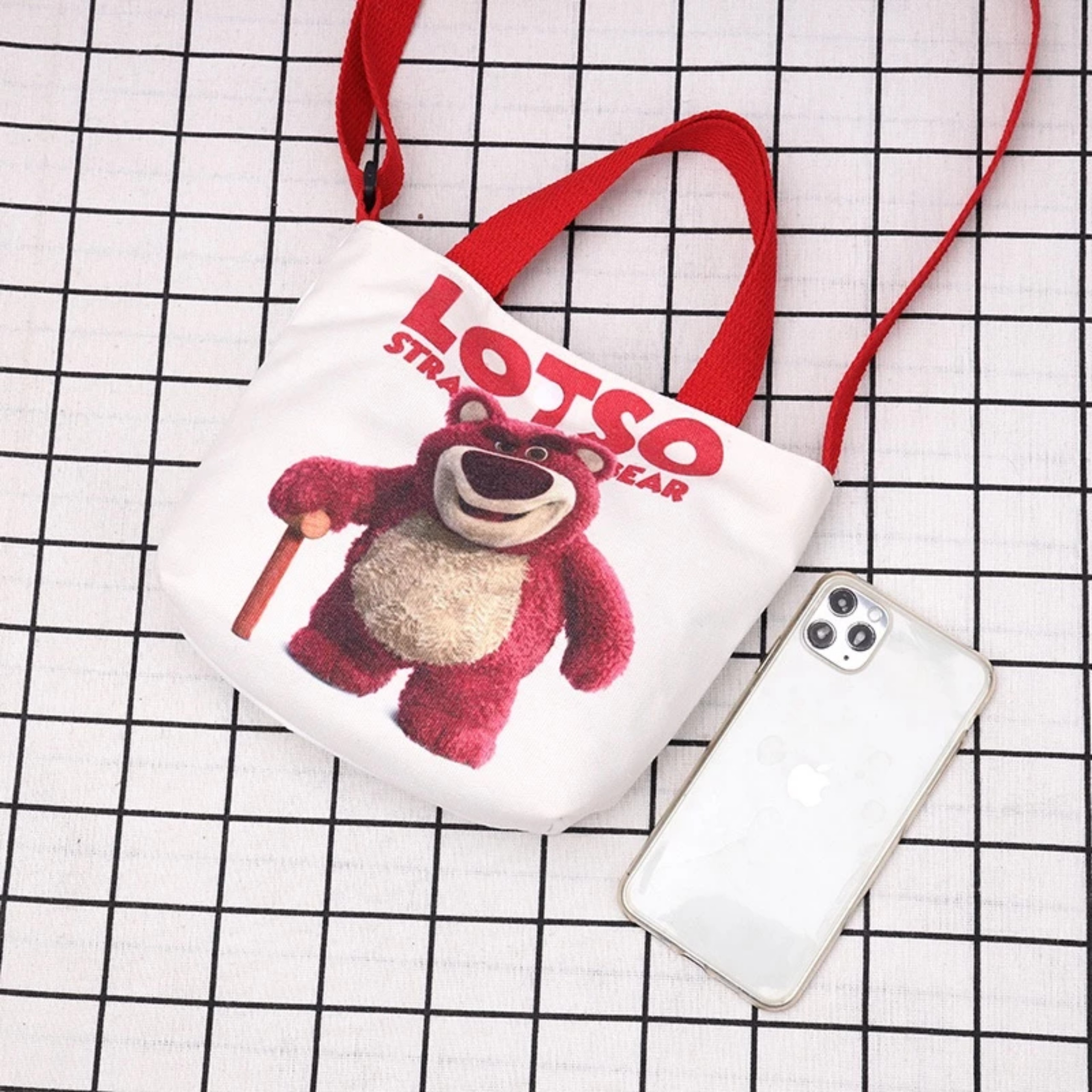 TÚI ĐEO CHÉO GẤU LOTSO