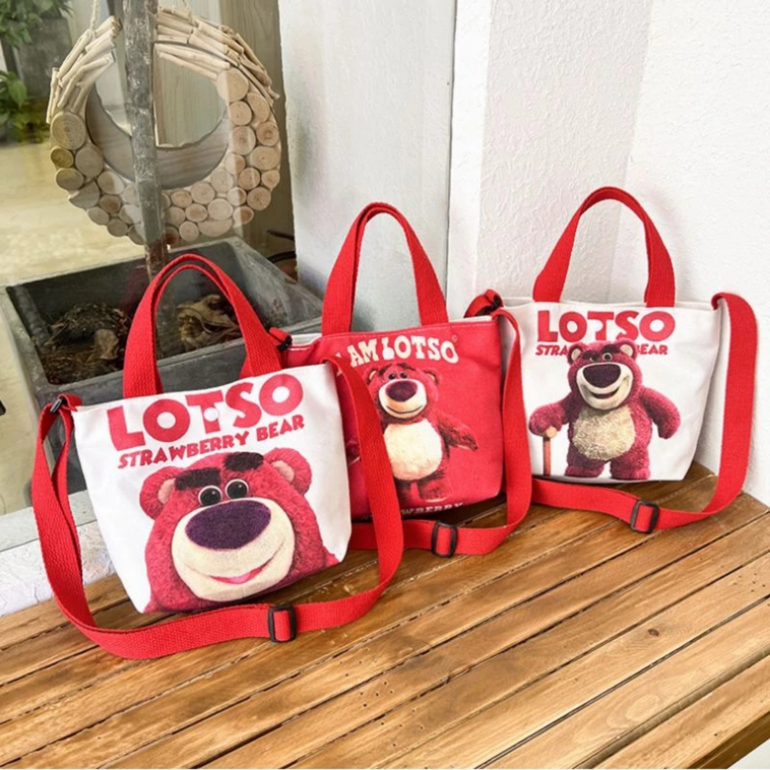 TÚI ĐEO CHÉO GẤU LOTSO