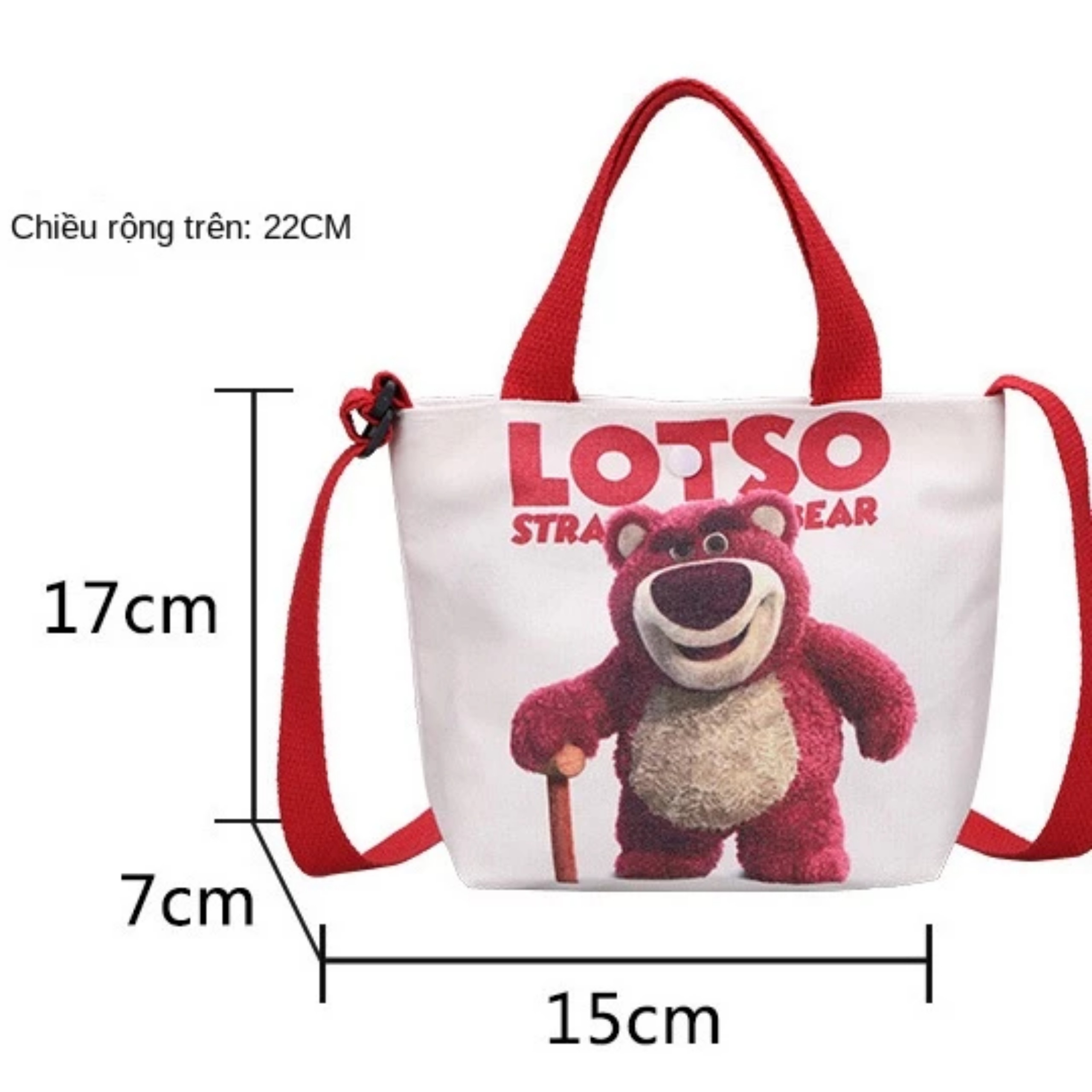TÚI ĐEO CHÉO GẤU LOTSO