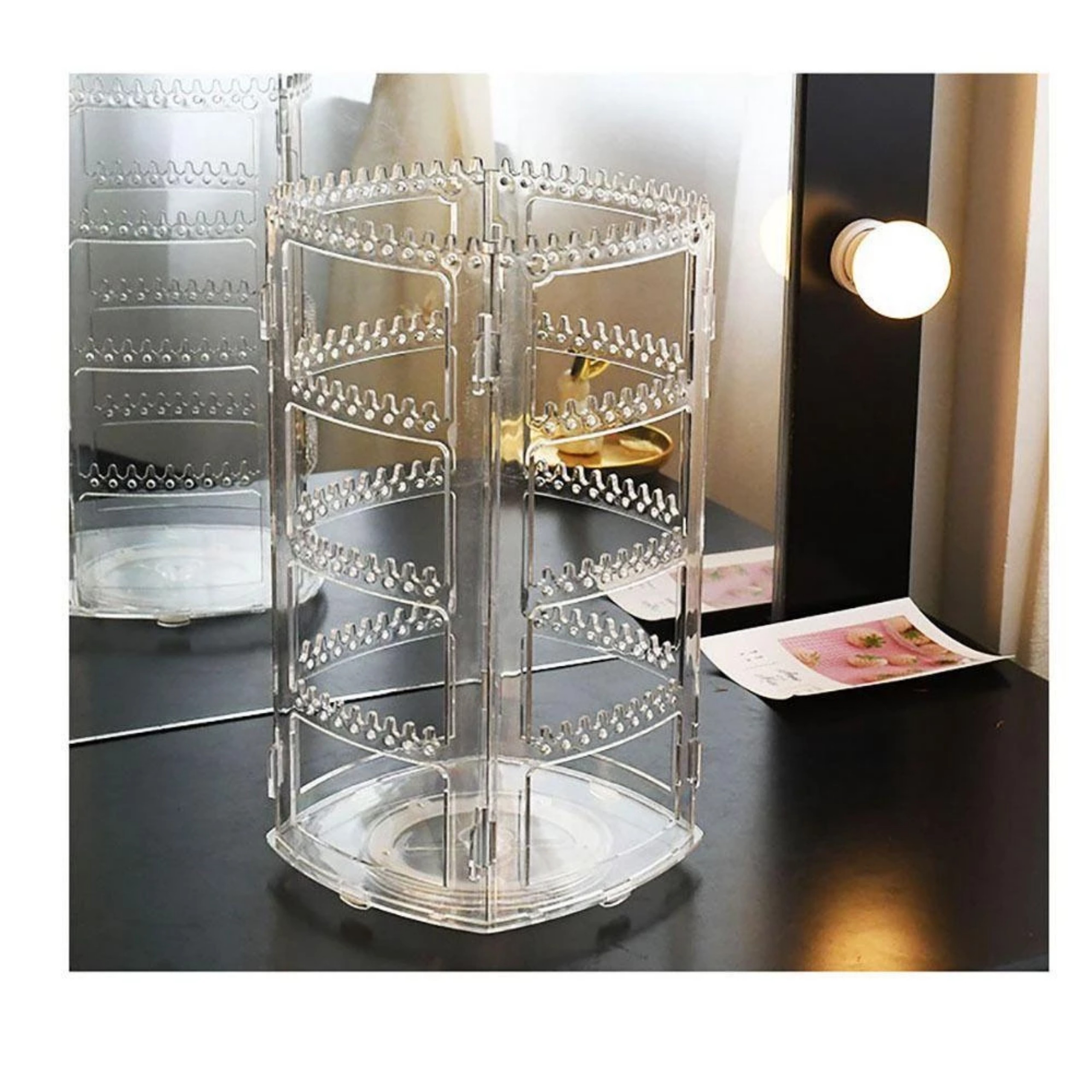 GIÁ TRƯNG BÀY ĐỒ TRANG SỨC XOAY 360 ĐỘ