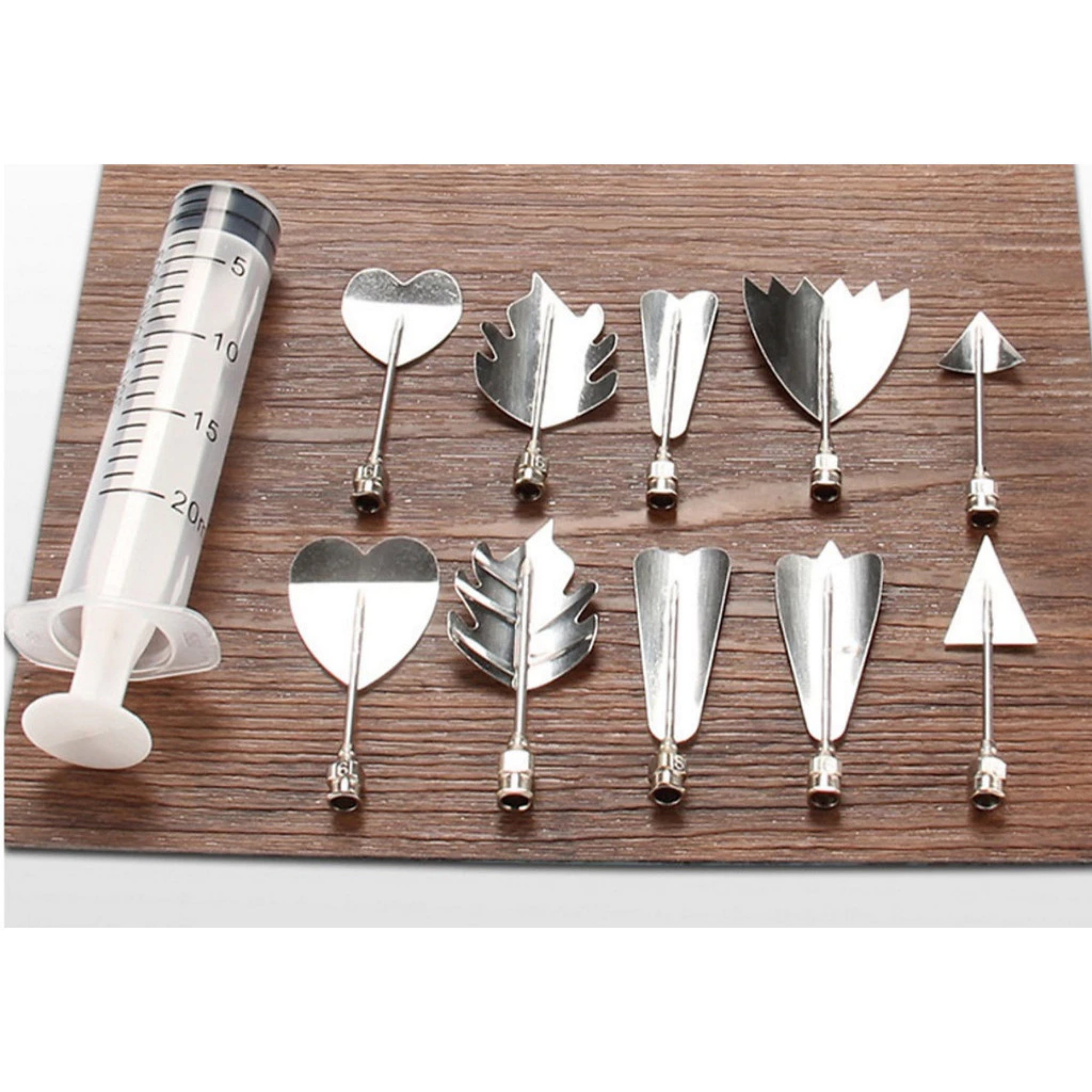 SET DỤNG CỤ RAU CÂU 3D