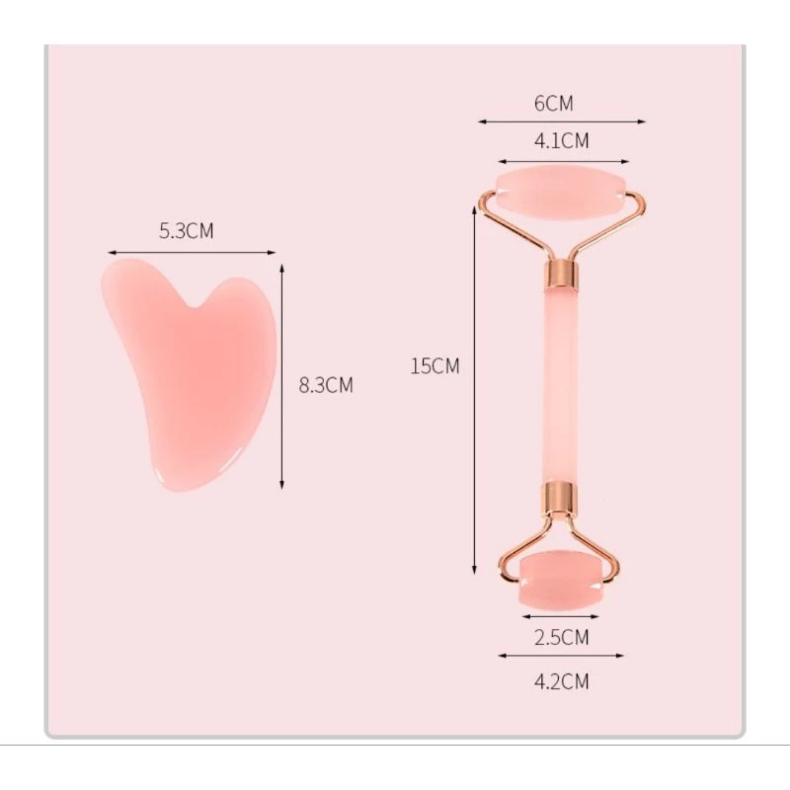 SET DỤNG CỤ LĂN NÂNG CƠ MẶT ( MÀU HỒNG )