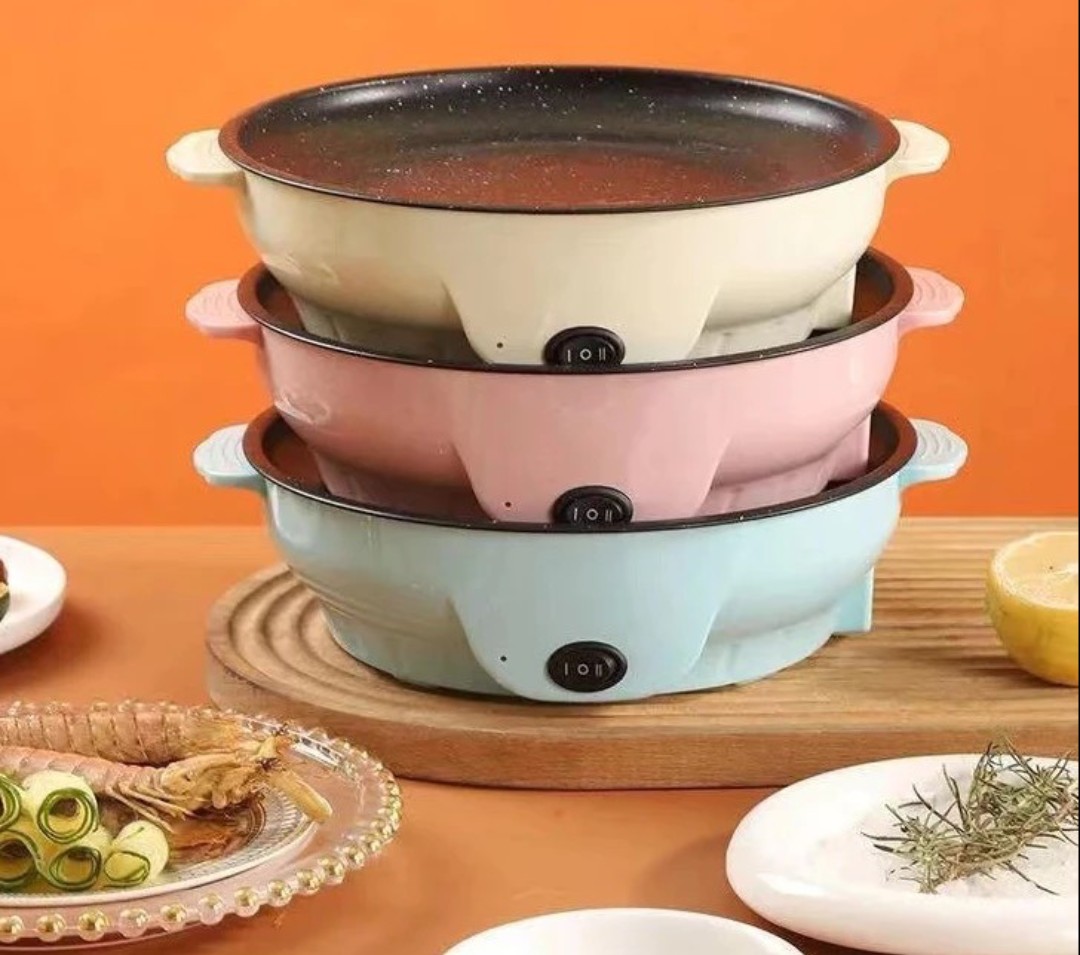 CHẢO NƯỚNG ĐIỆN ĐA NĂNG MINI 22CM