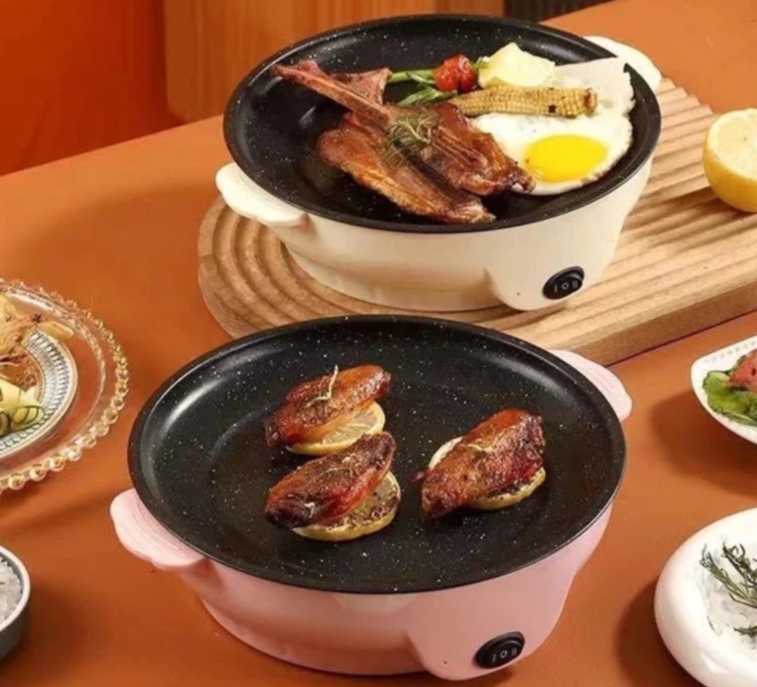 CHẢO NƯỚNG ĐIỆN ĐA NĂNG MINI 22CM