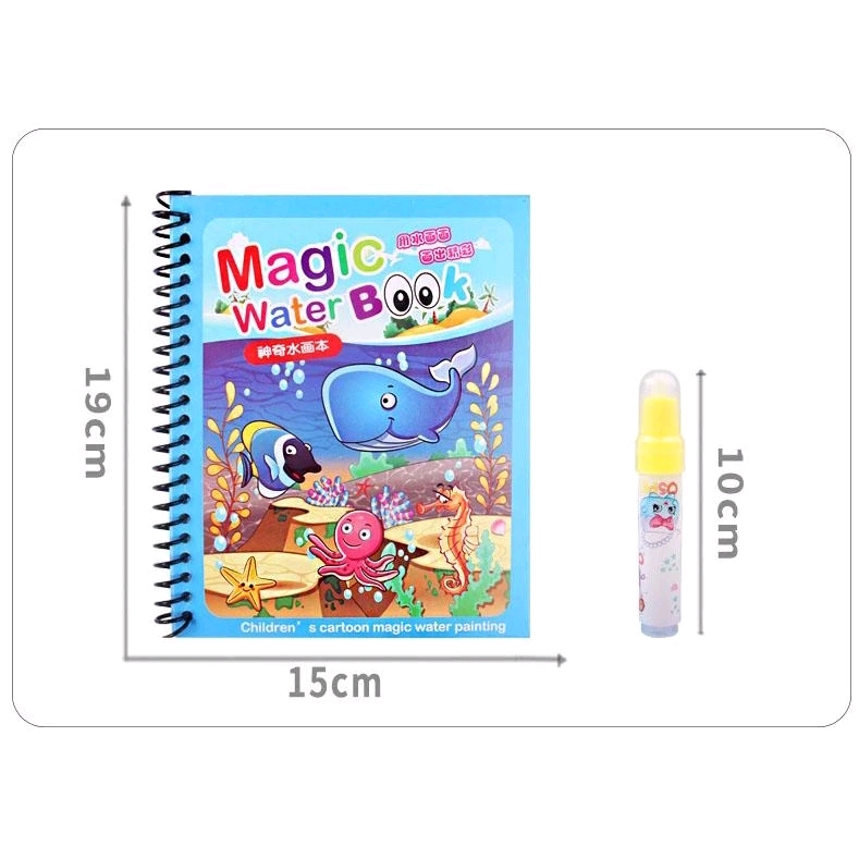 SET 5 TRANH TÔ MÀU NƯỚC MA THUẬT DÀNH CHO BÉ