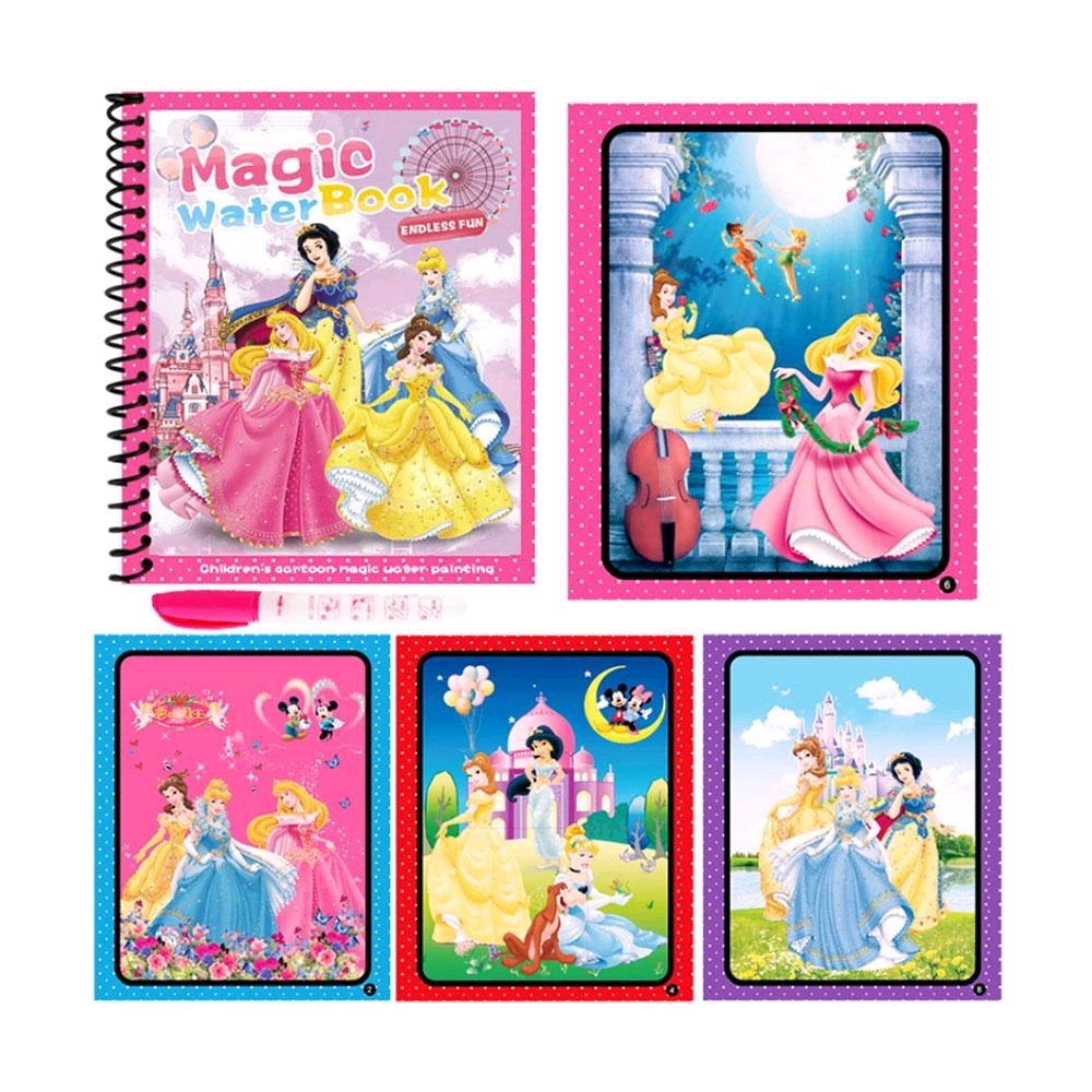 SET 5 TRANH TÔ MÀU NƯỚC MA THUẬT DÀNH CHO BÉ