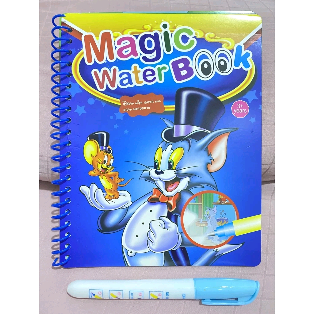 SET 5 TRANH TÔ MÀU NƯỚC MA THUẬT DÀNH CHO BÉ