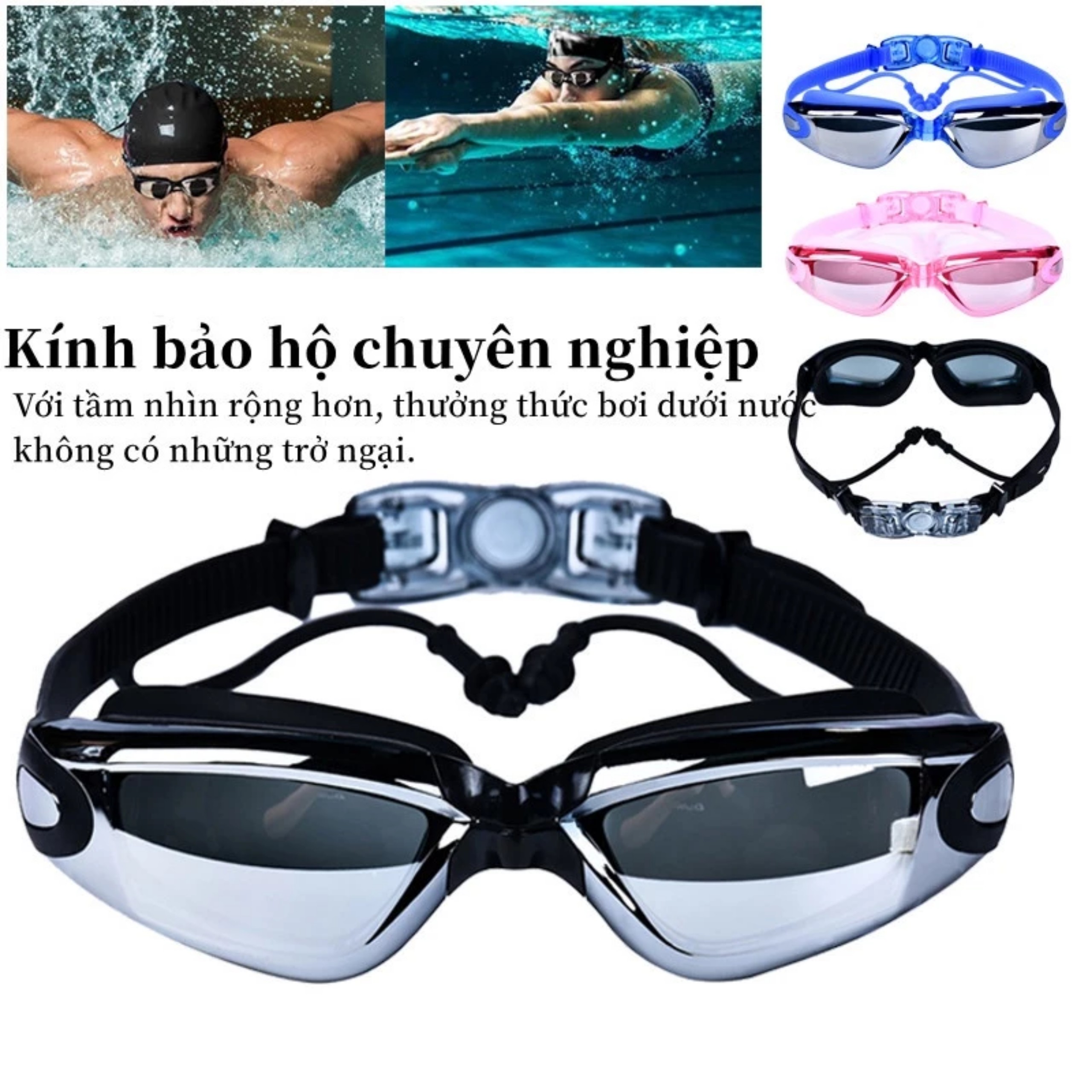 KÍNH BƠI CHỐNG SƯƠNG KÈM NÚT BỊT TAI