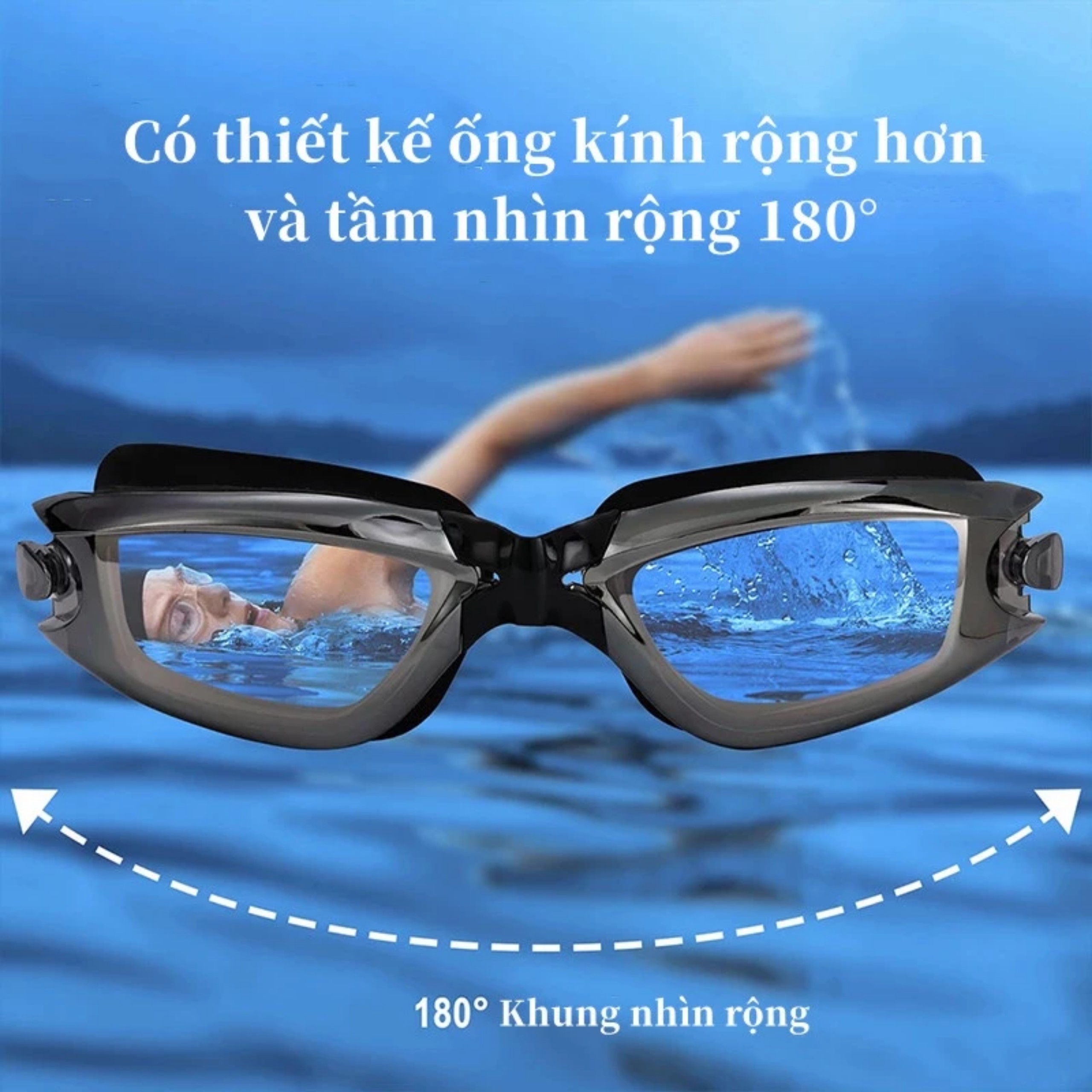 KÍNH BƠI CHỐNG SƯƠNG KÈM NÚT BỊT TAI