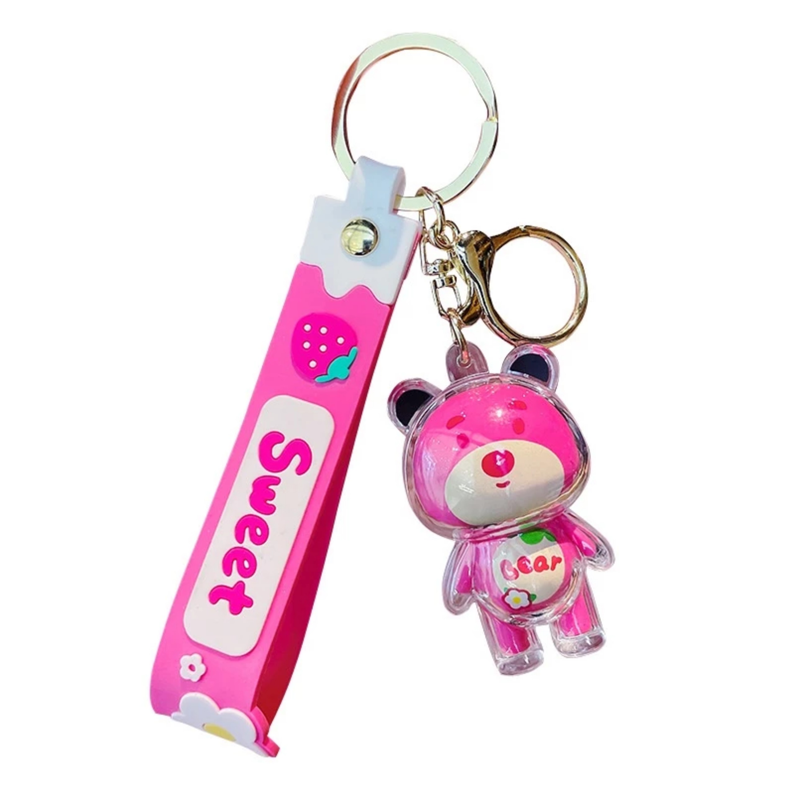 MÓC KHÓA GẤU DÂU