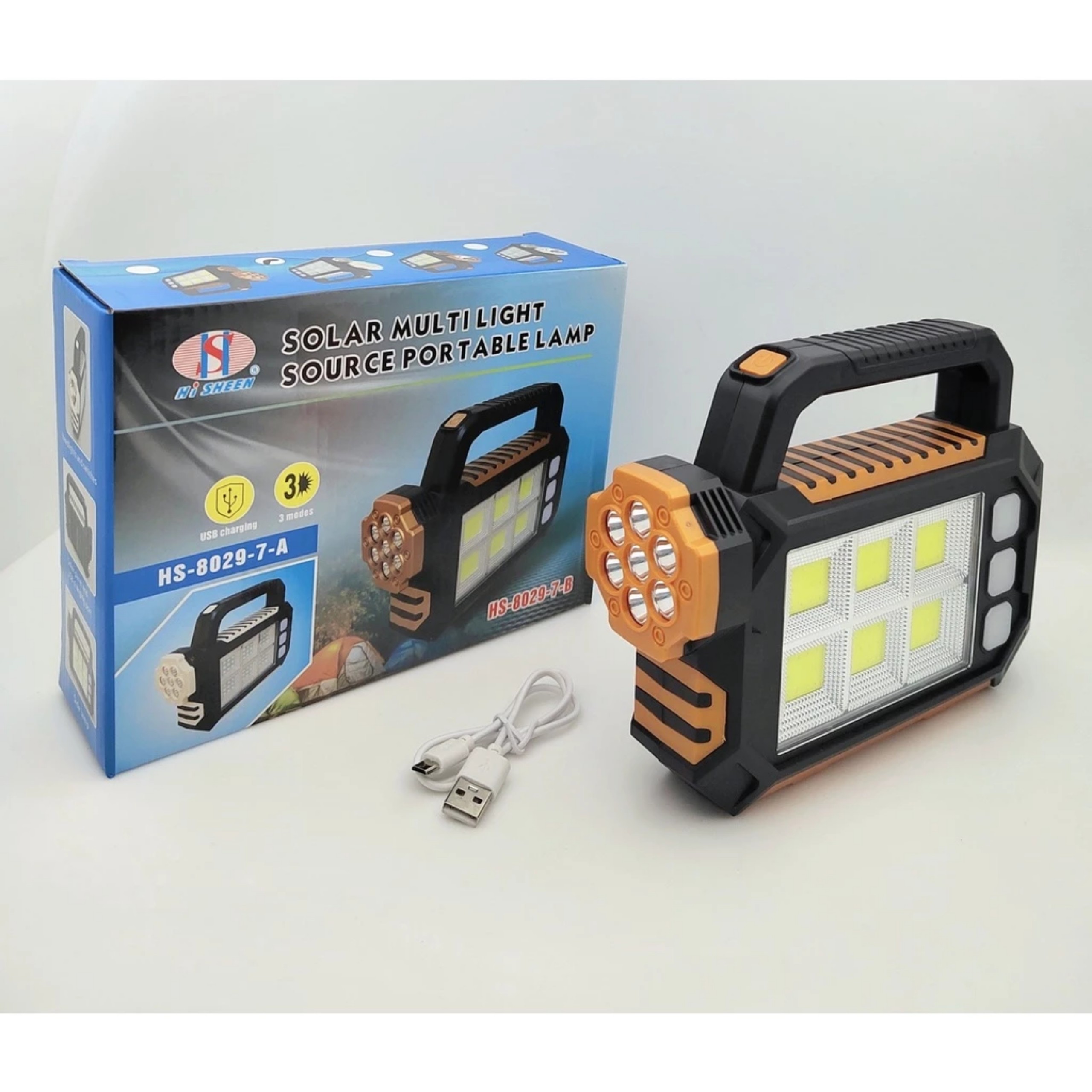 ĐÈN PIN CẦM TAY TÍCH ĐIỆN NĂNG LƯỢNG MẶT TRỜI